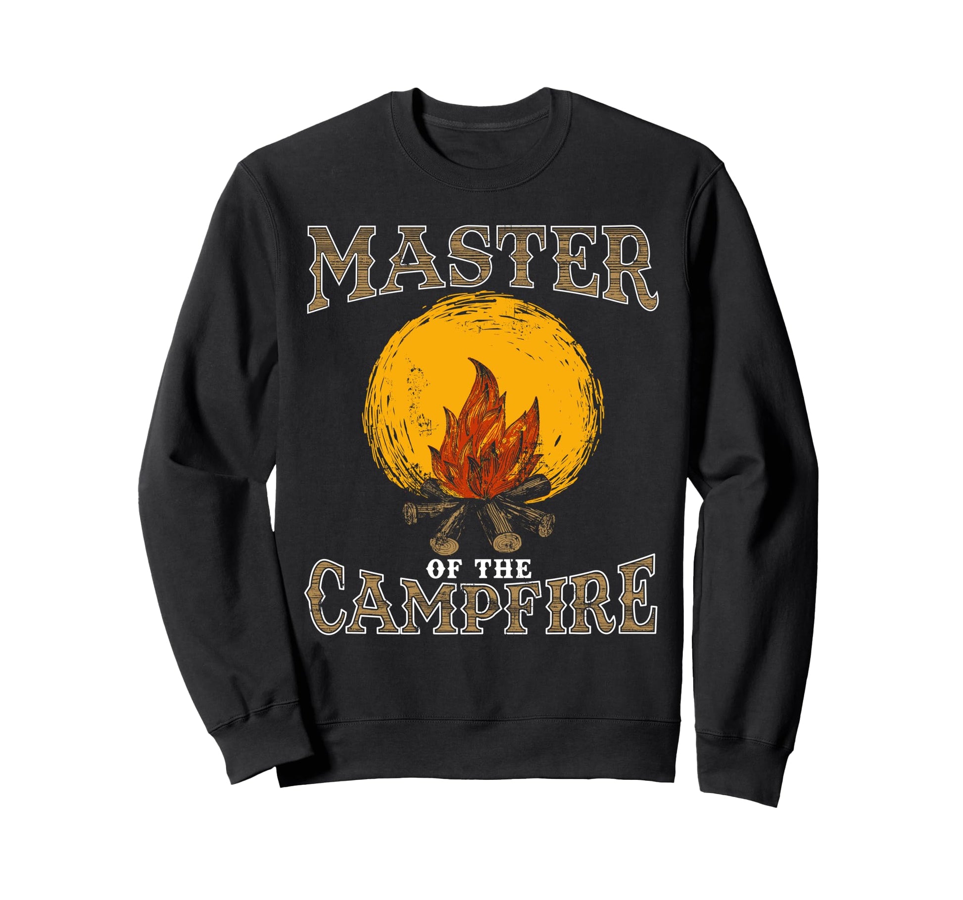 Master Campfire Funny Camping Sweatshirt - Aesthetic Graphic Men Women - T-Shirt, Sweatshirt, Hoodie