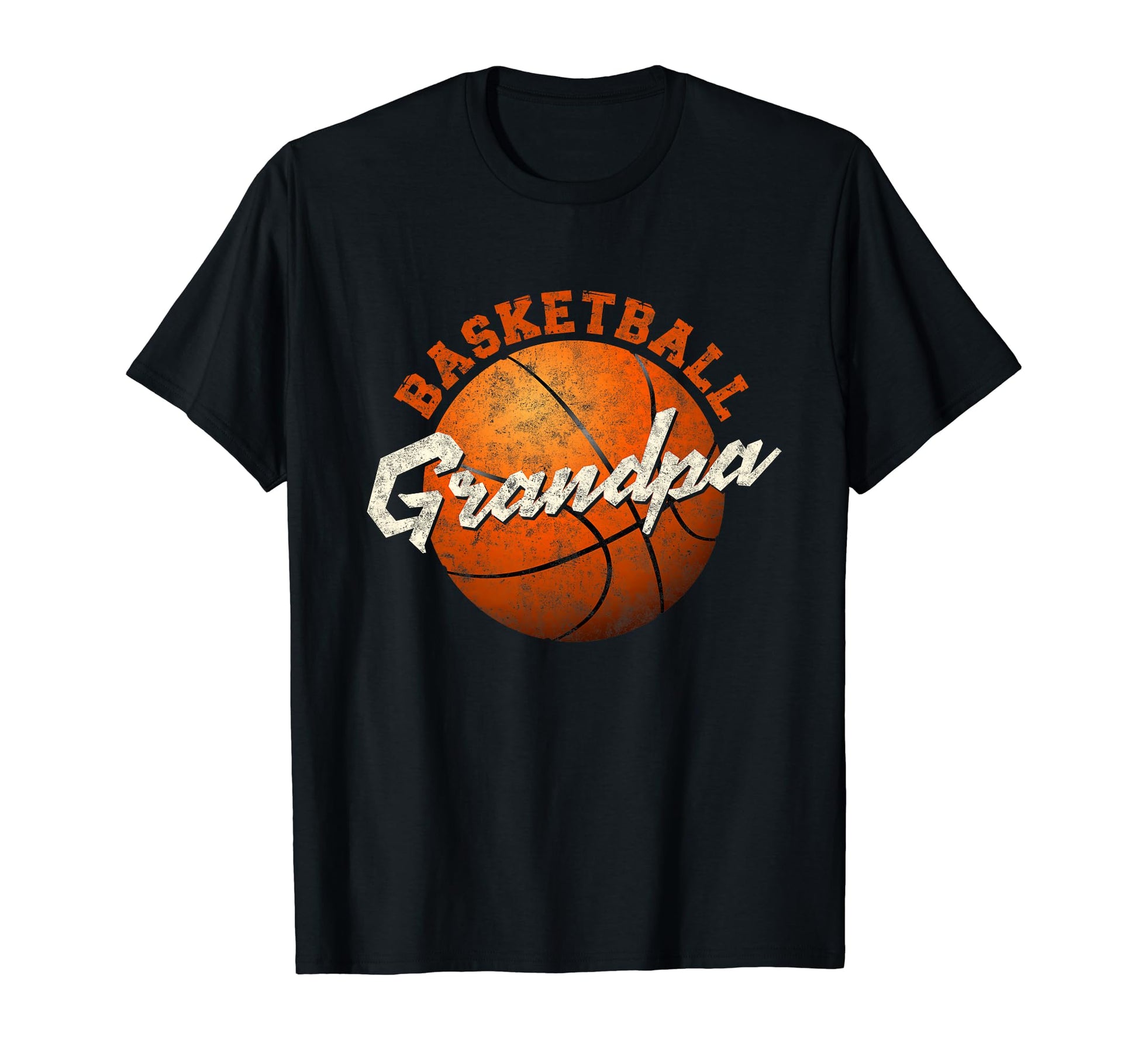 Basketball Grandpa Fathers Day T-Shirt - Aesthetic Graphic for Adults - T-Shirt, Sweatshirt, Hoodie