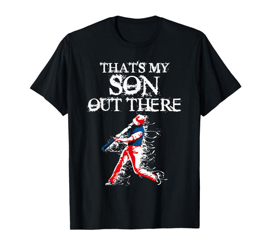 Baseball Fan Mom Mother Dad Father T-Shirt - Fun Novelty Design for Adults - T-Shirt, Sweatshirt, Hoodie