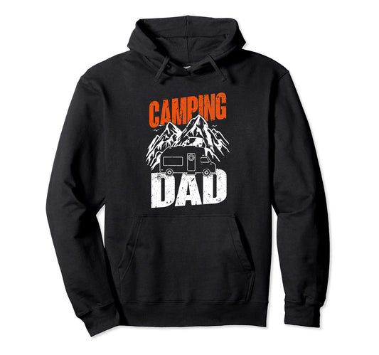 Camping Dad Camper Caravan Funny Camping Hoodie - Aesthetic Graphic Unisex - T-Shirt, Sweatshirt, Hoodie
