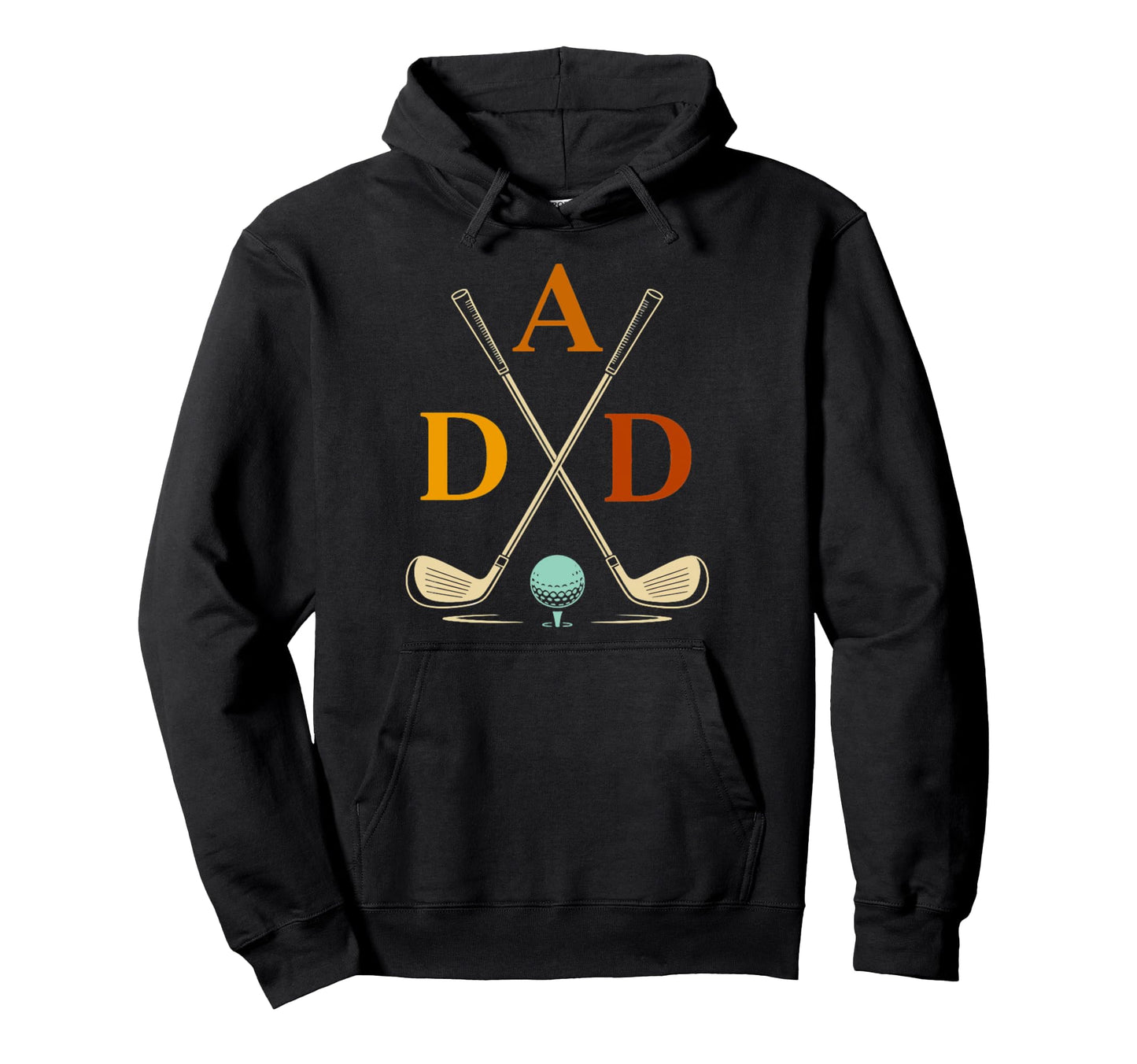 Golf Dad Pocket Golfer Sports Golfing Lover Hoodie - Trendy Graphic Unisex - T-Shirt, Sweatshirt, Hoodie
