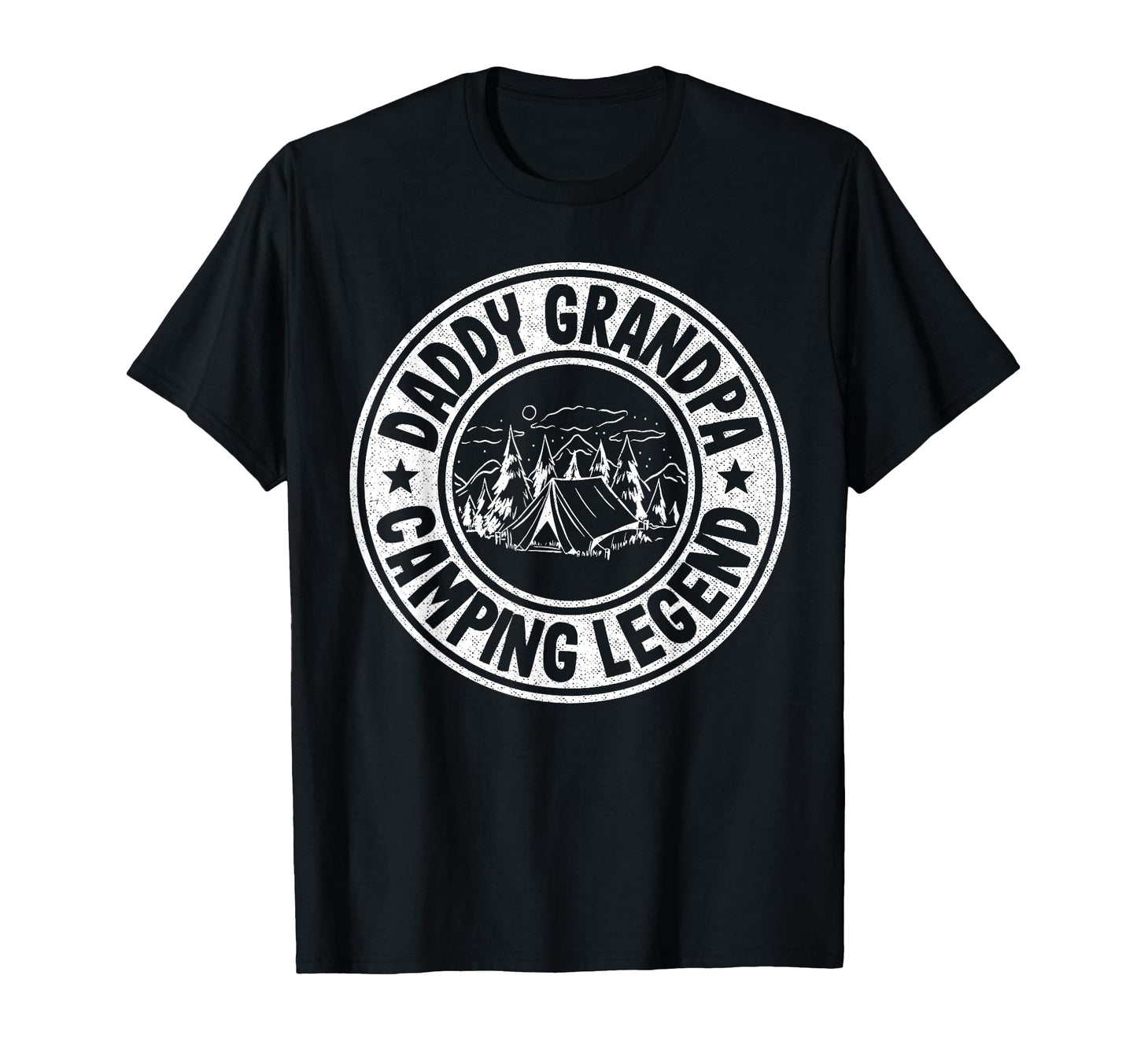 Daddy Grandpa Camping Legend Rv Camper T-Shirt - Novelty Apparel Unisex - T-Shirt, Sweatshirt, Hoodie