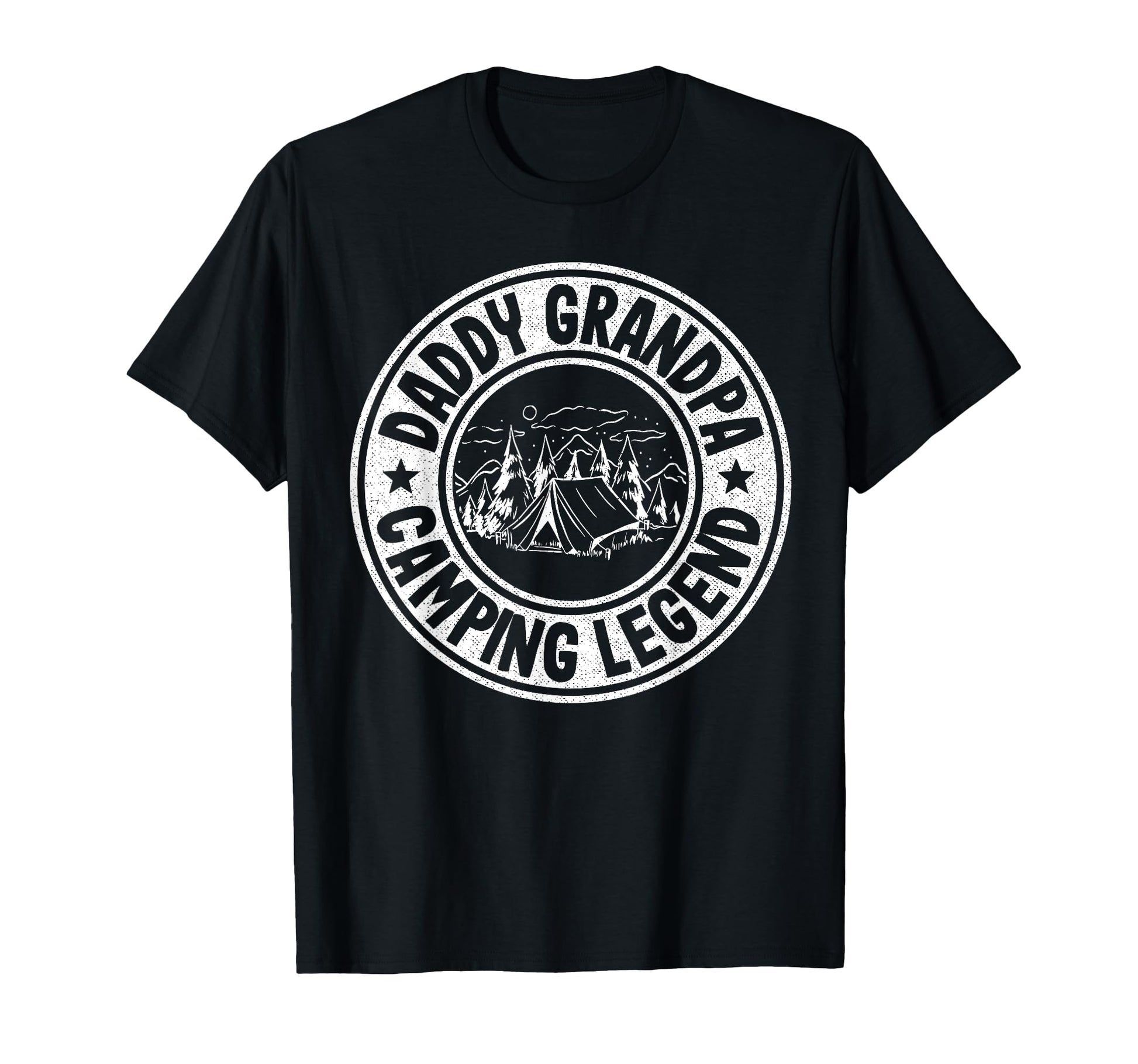 Daddy Grandpa Camping Legend Rv Camper T-Shirt - Novelty Apparel Unisex - T-Shirt, Sweatshirt, Hoodie
