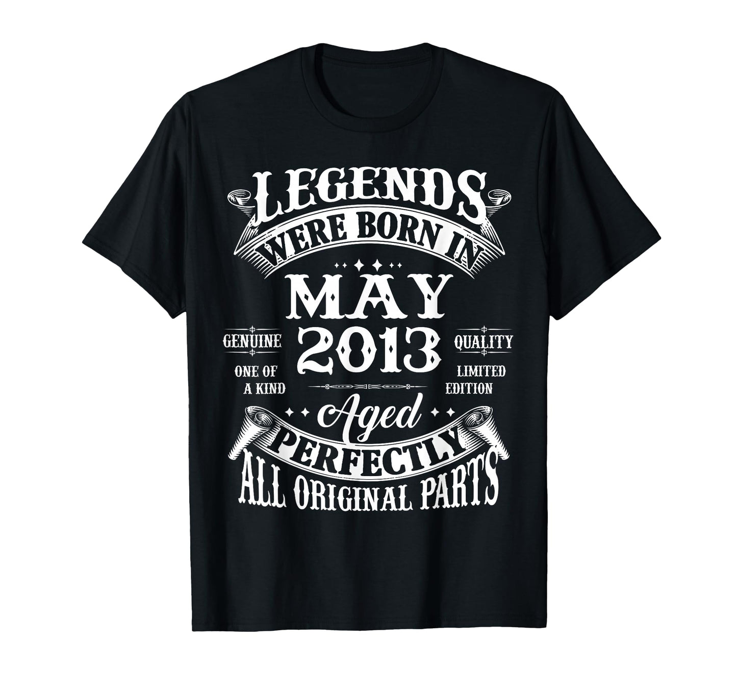 13Th Birthday Gift Legend Born May T-Shirt - Custom Art Print Men Women - T-Shirt, Sweatshirt, Hoodie