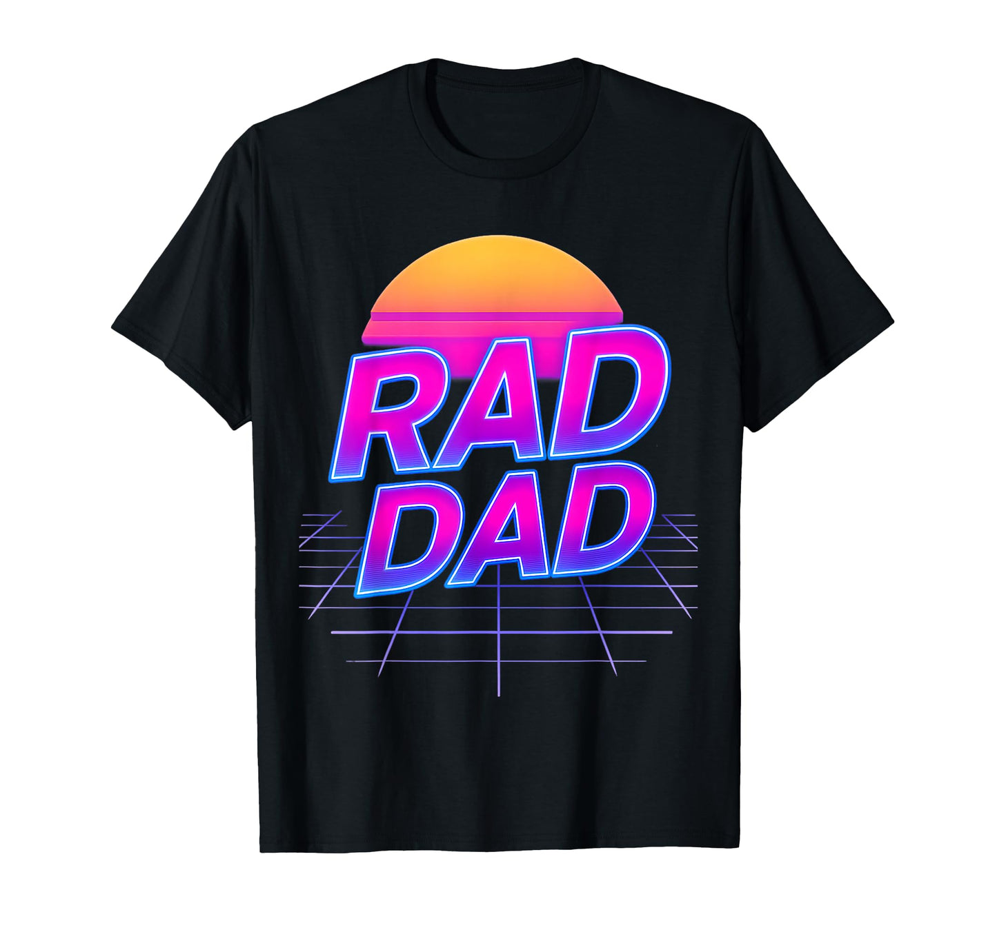 Rad Dad Bold Typography Father T-Shirt - Casual Everyday Wear Unisex - T-Shirt, Sweatshirt, Hoodie