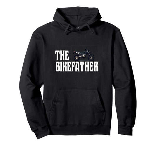 Biker Biker Dad Bikefather Funny Hoodie - Aesthetic Graphic Unisex - T-Shirt, Sweatshirt, Hoodie