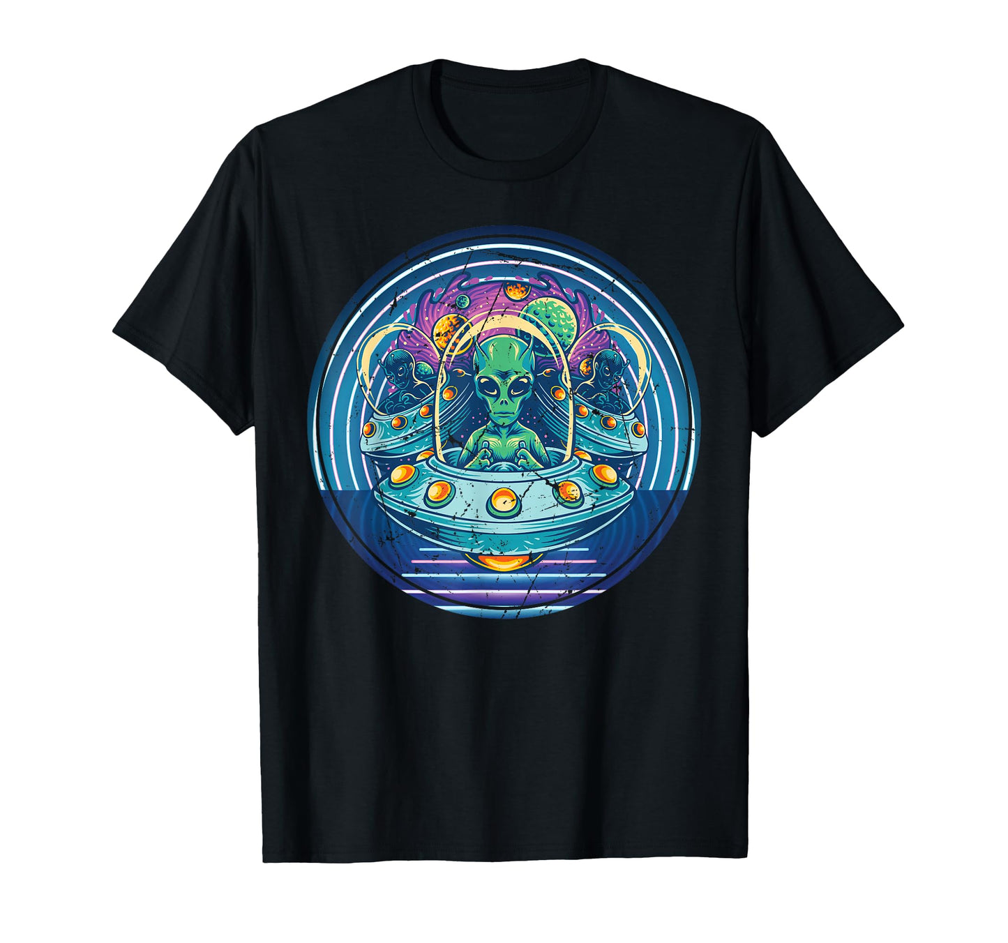 Aliens Indie Aesthetic Vaporwave Pop T-Shirt - Casual Everyday Wear Unisex - T-Shirt, Sweatshirt, Hoodie