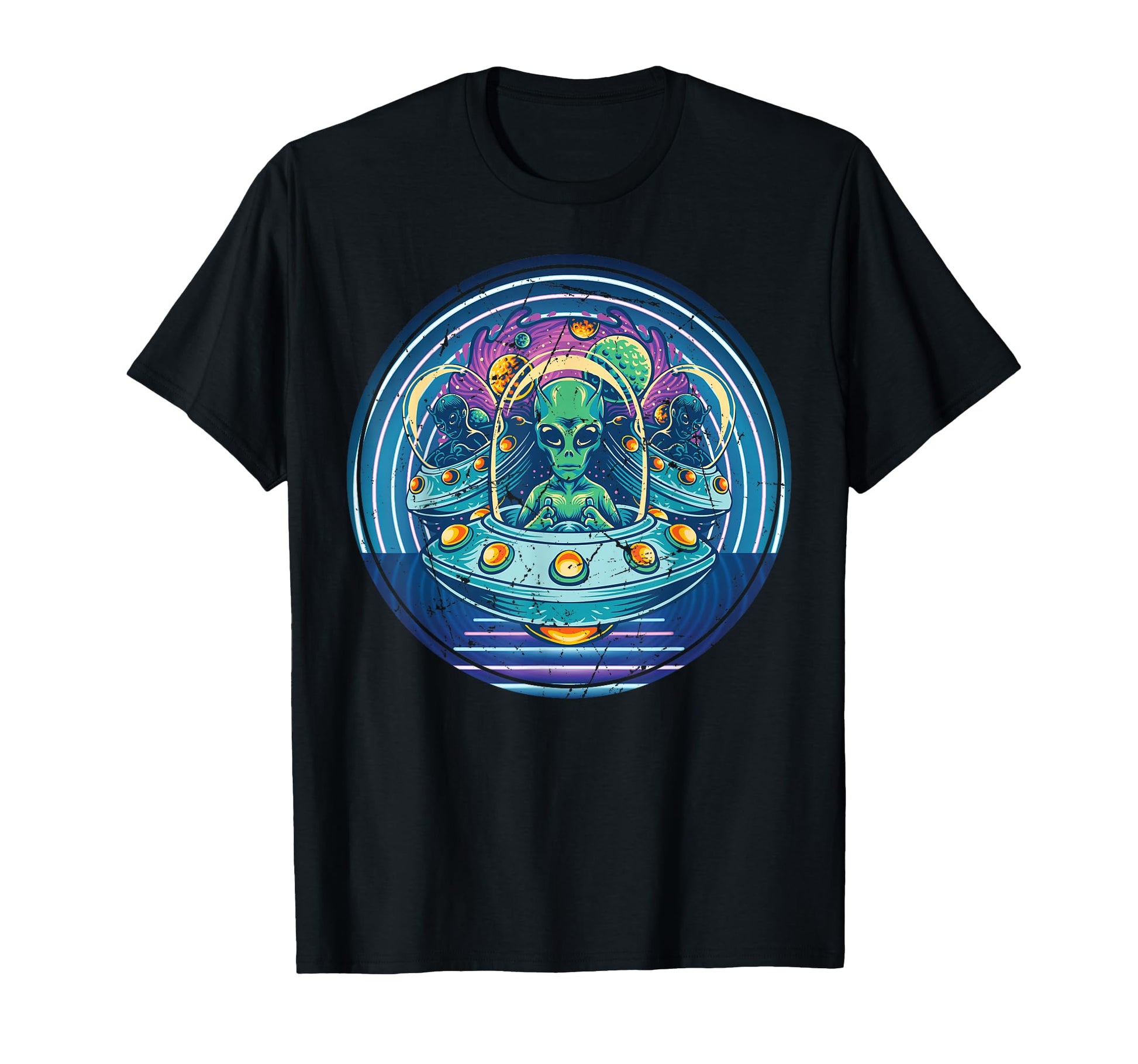 Aliens Indie Aesthetic Vaporwave Pop T-Shirt - Casual Everyday Wear Unisex - T-Shirt, Sweatshirt, Hoodie