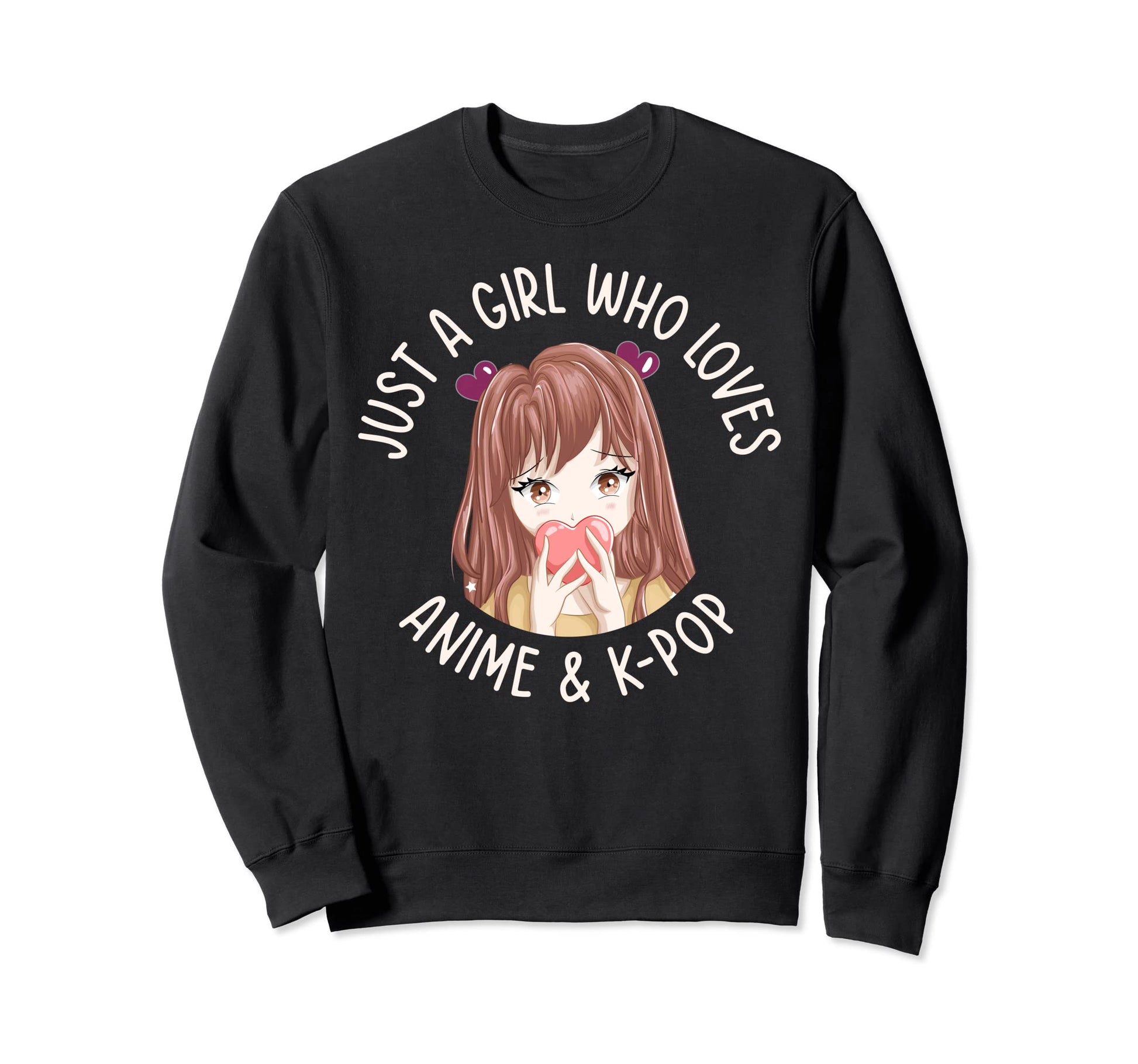 Kpop Anime Who Loves Kpop And Anime Sweatshirt - Novelty Apparel Men Women - T-Shirt, Sweatshirt, Hoodie