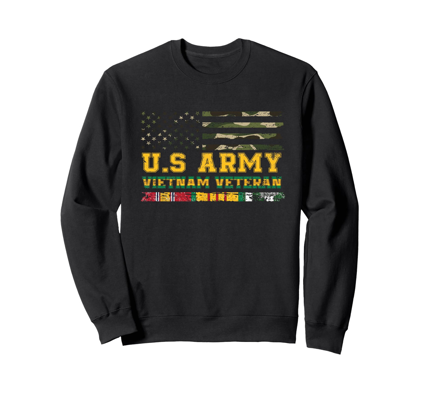 Vietnam Veteran Patriotic Veterans Sweatshirt - Unique Graphic Men Women - T-Shirt, Sweatshirt, Hoodie