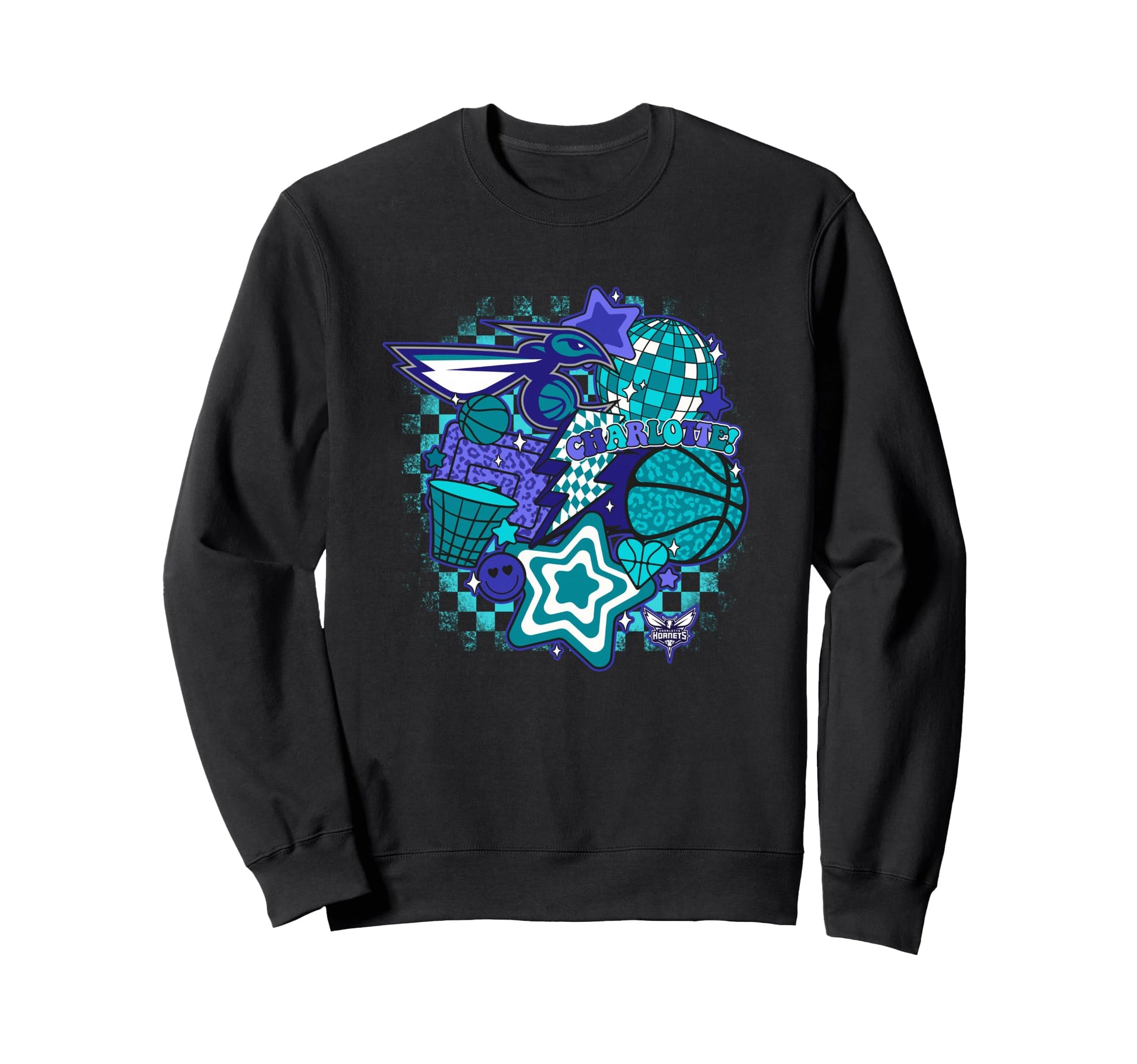 Nba Charlotte Hornets Sweatshirt - Fun Novelty Design for Adults - T-Shirt, Sweatshirt, Hoodie