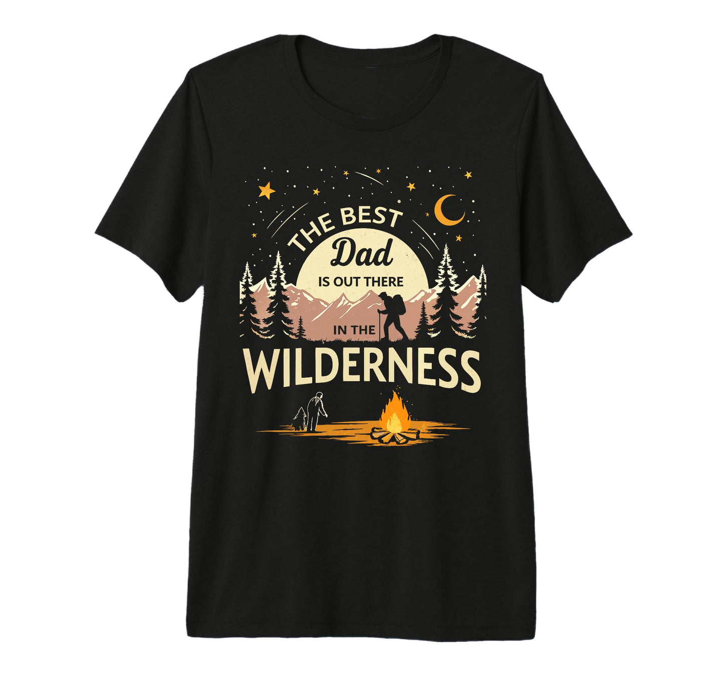 Fathers Day Outdoorsy Dads Camping T-Shirt - Streetwear Style Men Women - T-Shirt, Sweatshirt, Hoodie