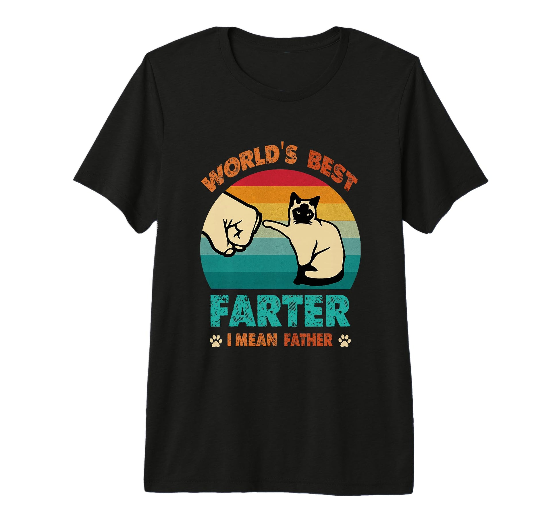 Worlds Best Farter I Mean Father Best T-Shirt - Custom Art Print Unisex - T-Shirt, Sweatshirt, Hoodie