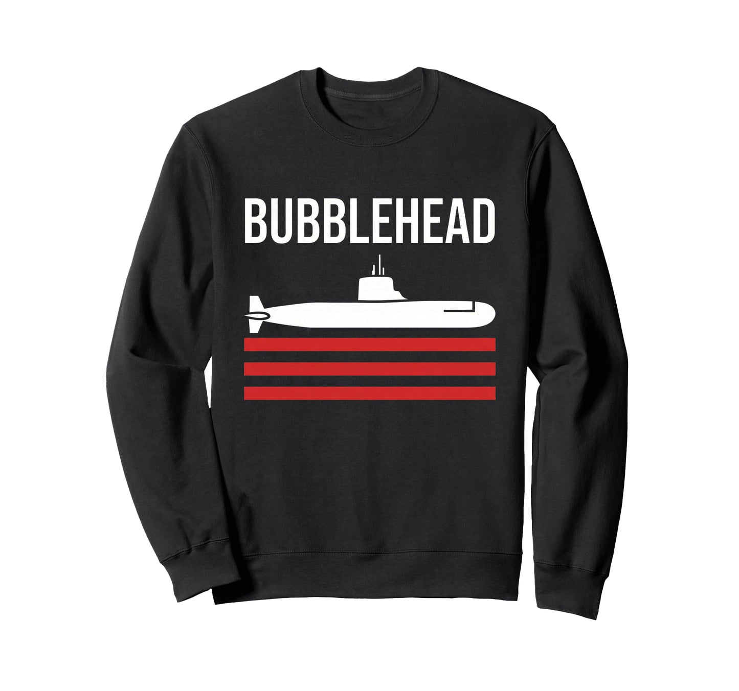 Bubblehead Submarine Veteran Ocean Sweatshirt - Trendy Graphic for Adults - T-Shirt, Sweatshirt, Hoodie