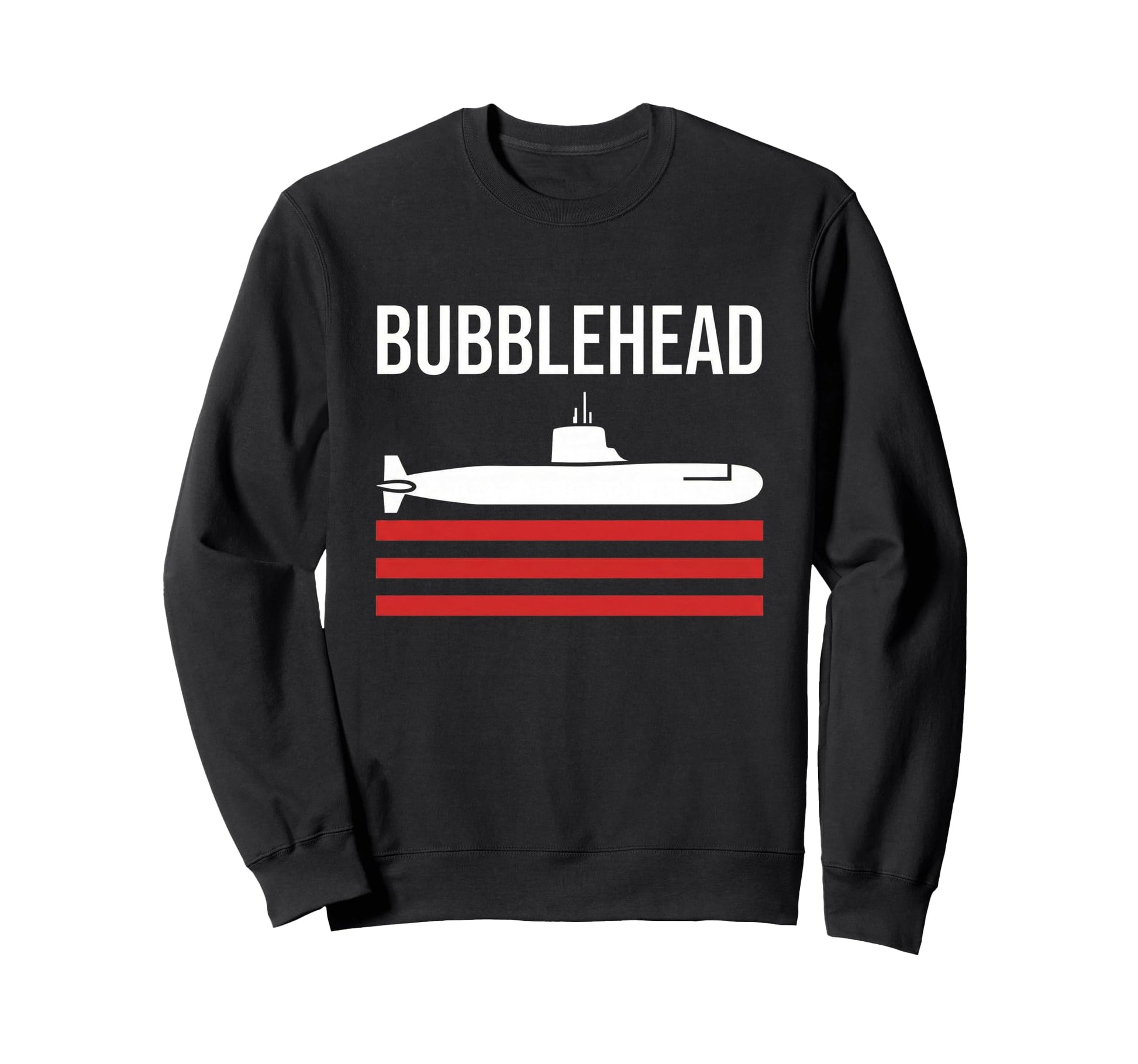 Bubblehead Submarine Veteran Ocean Sweatshirt - Trendy Graphic for Adults - T-Shirt, Sweatshirt, Hoodie