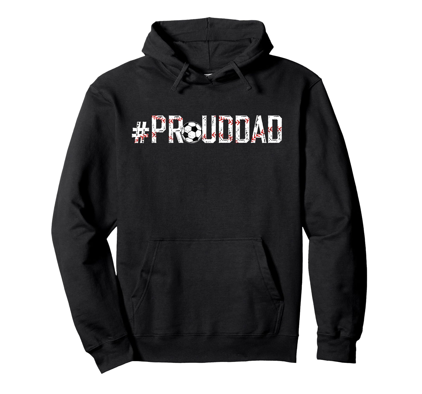 Proud Dad Baseball Soccer Dad Ballers Hoodie - Aesthetic Graphic Unisex - T-Shirt, Sweatshirt, Hoodie