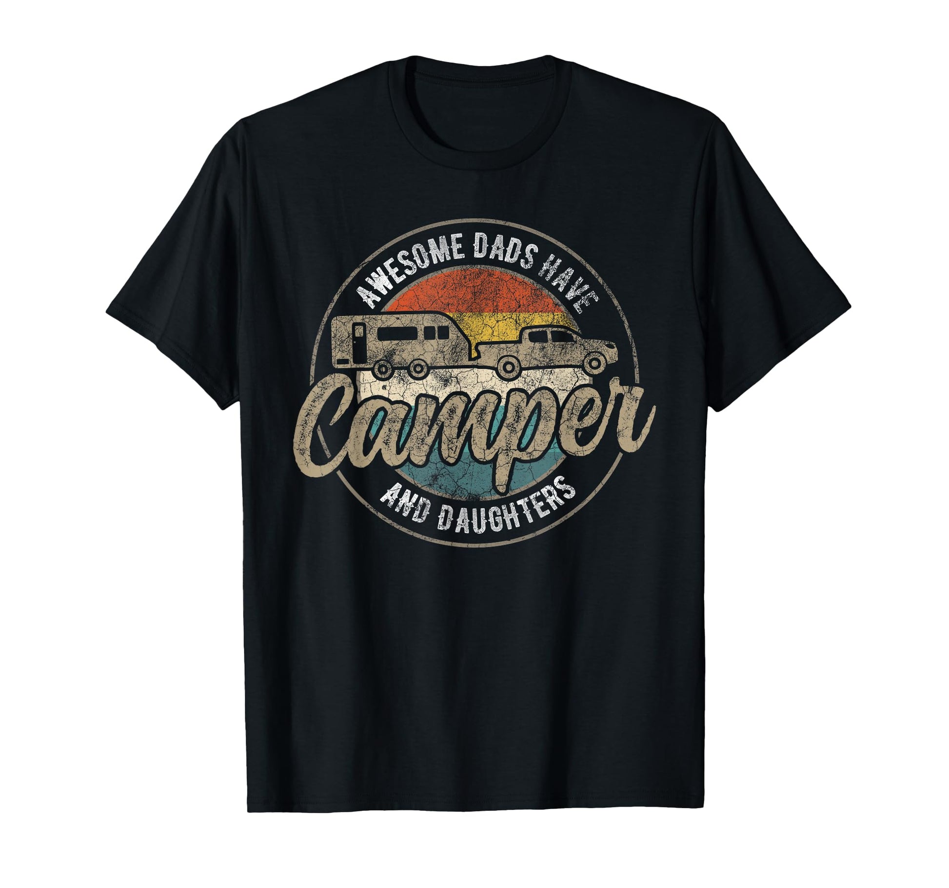 Funny Camping Rv Dad Fathers Day Family T-Shirt - Graphic Print for Adults - T-Shirt, Sweatshirt, Hoodie