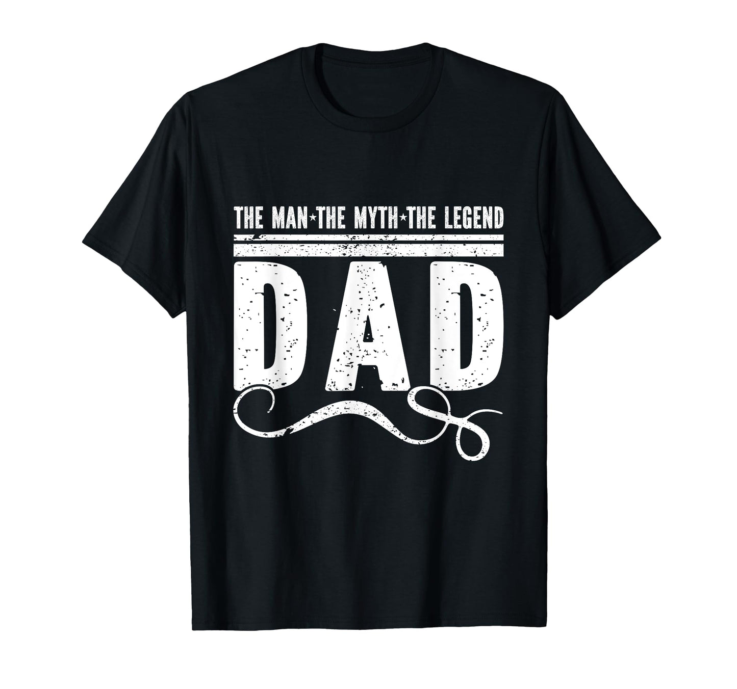 Mens Dad Myth Legend Husband Fathers T-Shirt - Trendy Graphic for Adults - T-Shirt, Sweatshirt, Hoodie