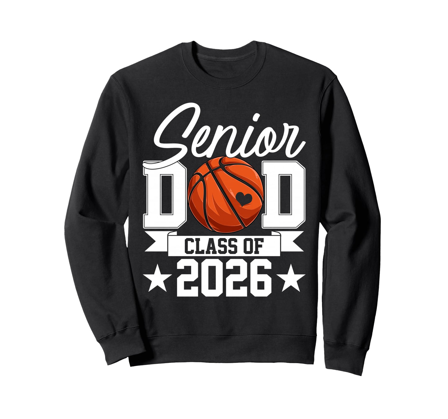 Senior Dad Class 2026 Graduate Sweatshirt - Trendy Graphic for Adults - T-Shirt, Sweatshirt, Hoodie