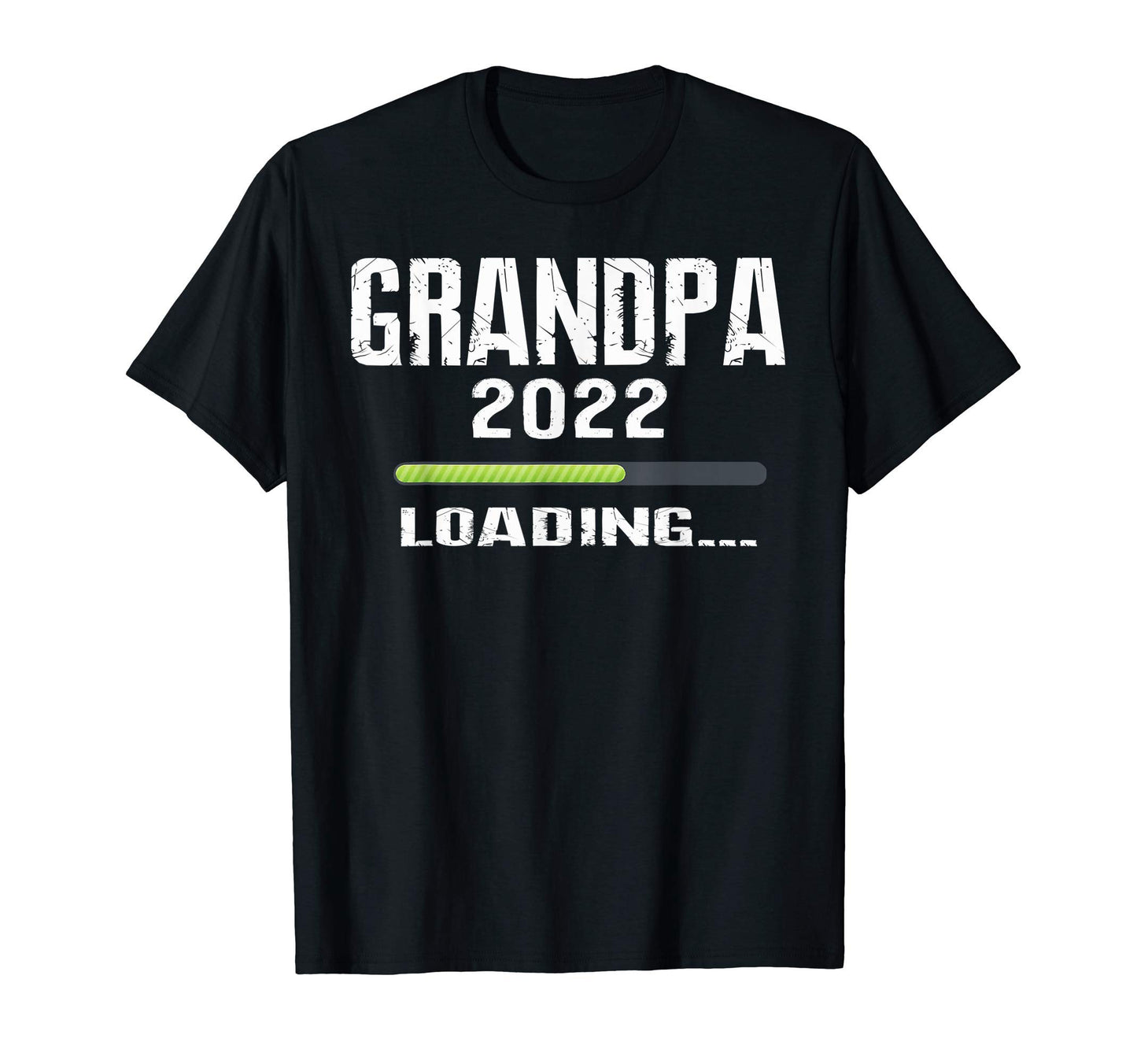 Mens Grandpa To Be Loading Please Wait T-Shirt - Graphic Print for Adults - T-Shirt, Sweatshirt, Hoodie