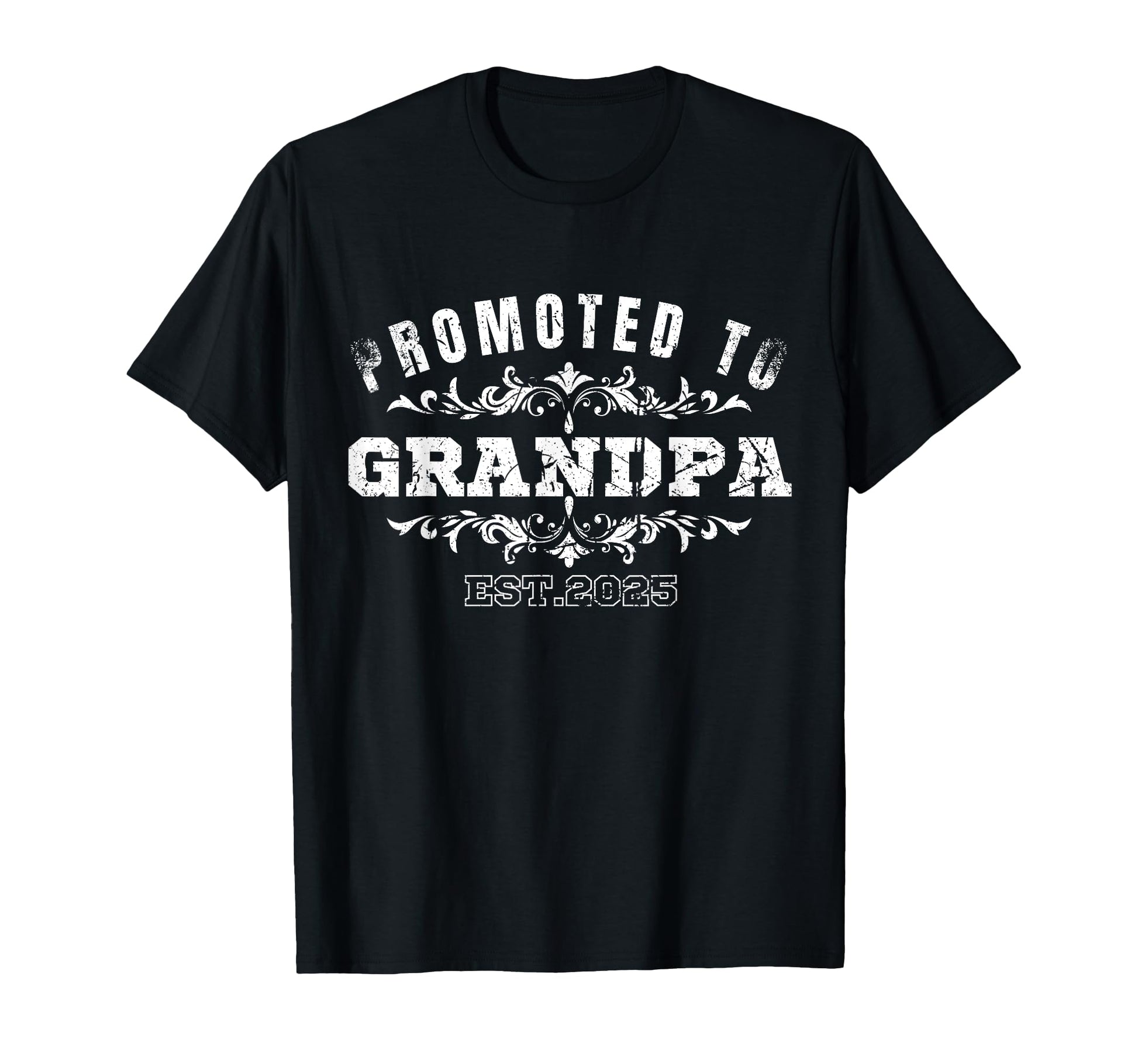 Promoted To Grandpa 2025 Grandparents T-Shirt - Graphic Print Men Women - T-Shirt, Sweatshirt, Hoodie