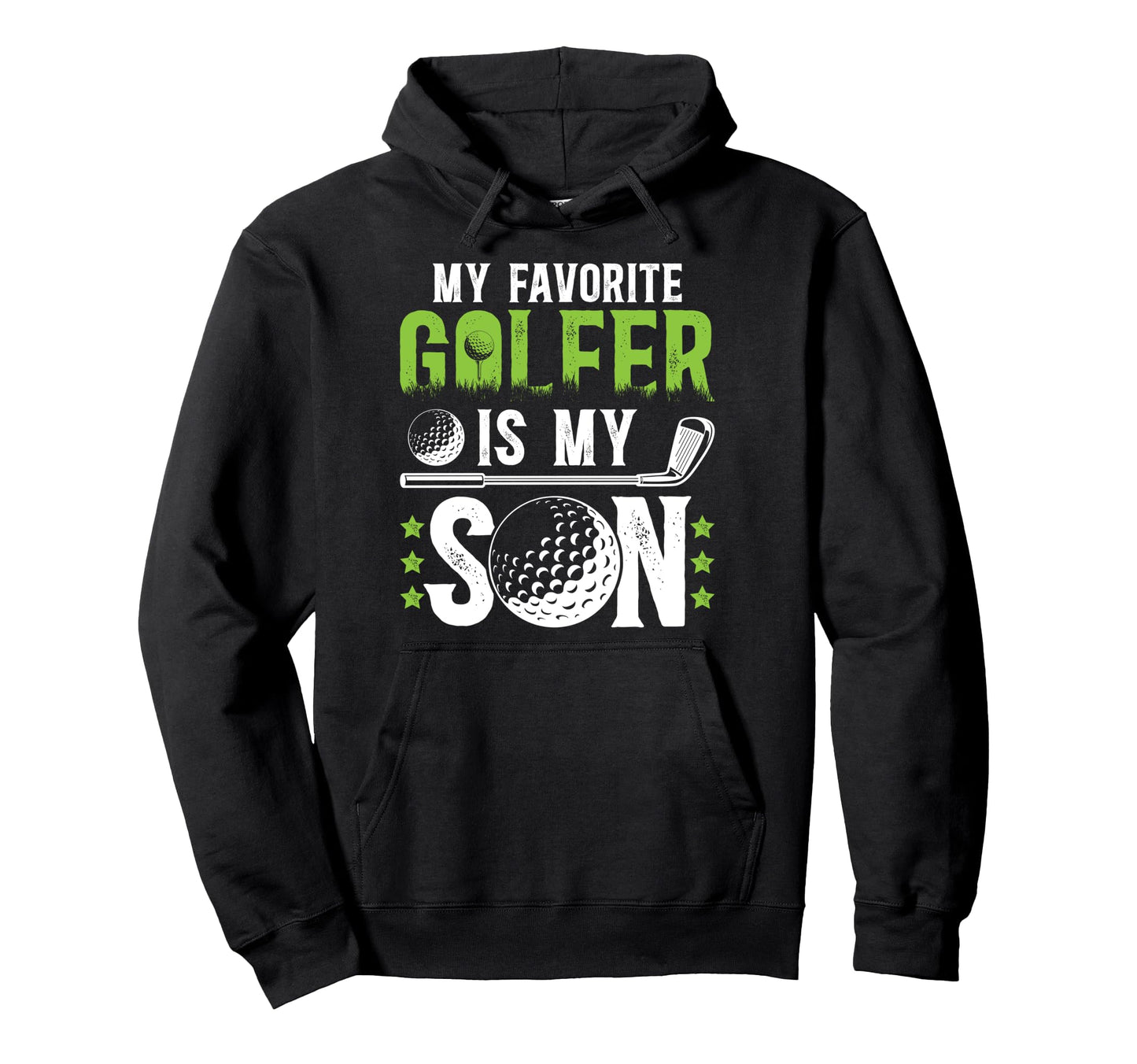 Proud Golf Dad Golf Player Father Golfer Hoodie - Graphic Print Men Women - T-Shirt, Sweatshirt, Hoodie