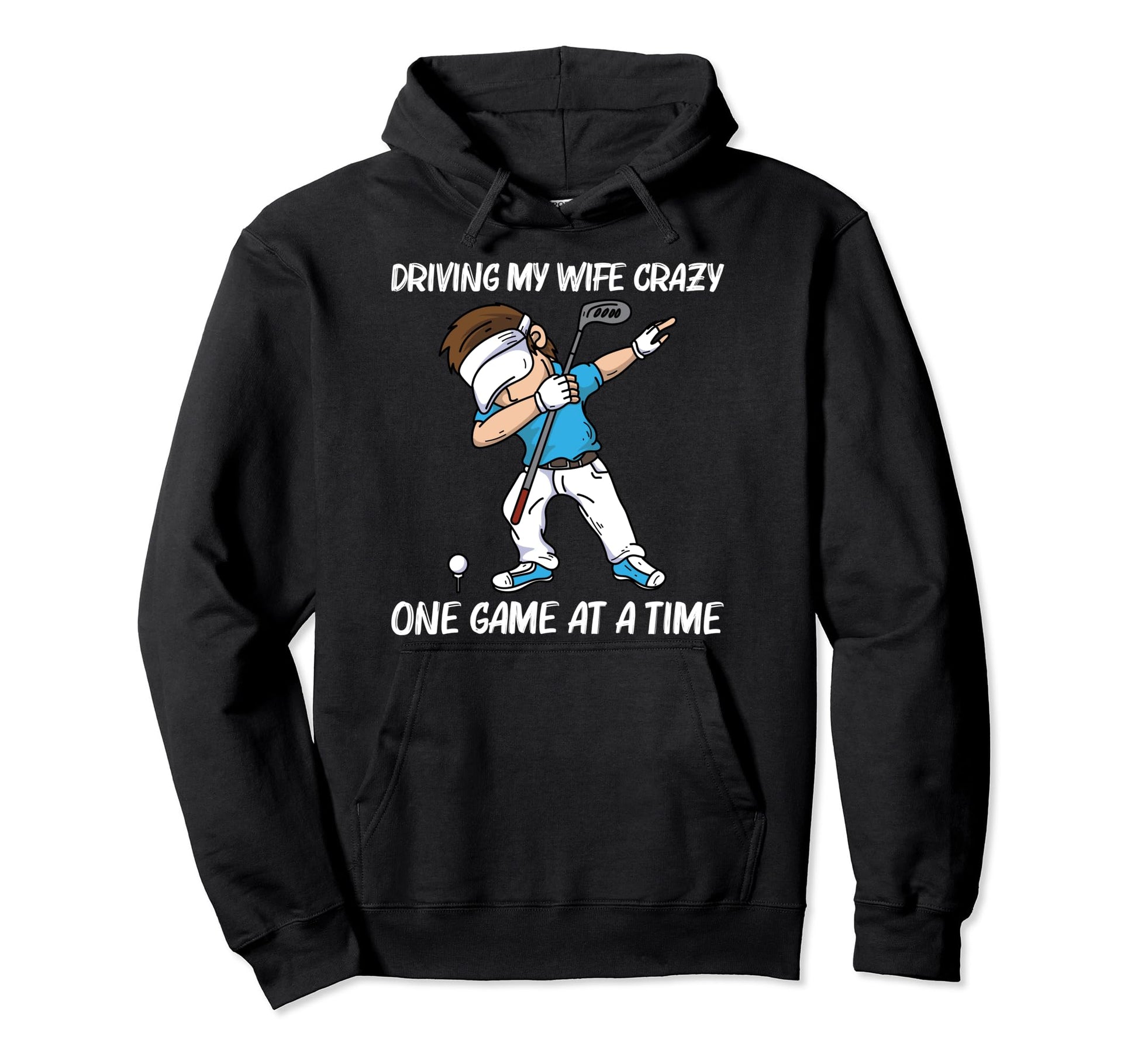 Golf Dad Golfing Golf Cart Par Hoodie - Aesthetic Graphic for Adults - T-Shirt, Sweatshirt, Hoodie