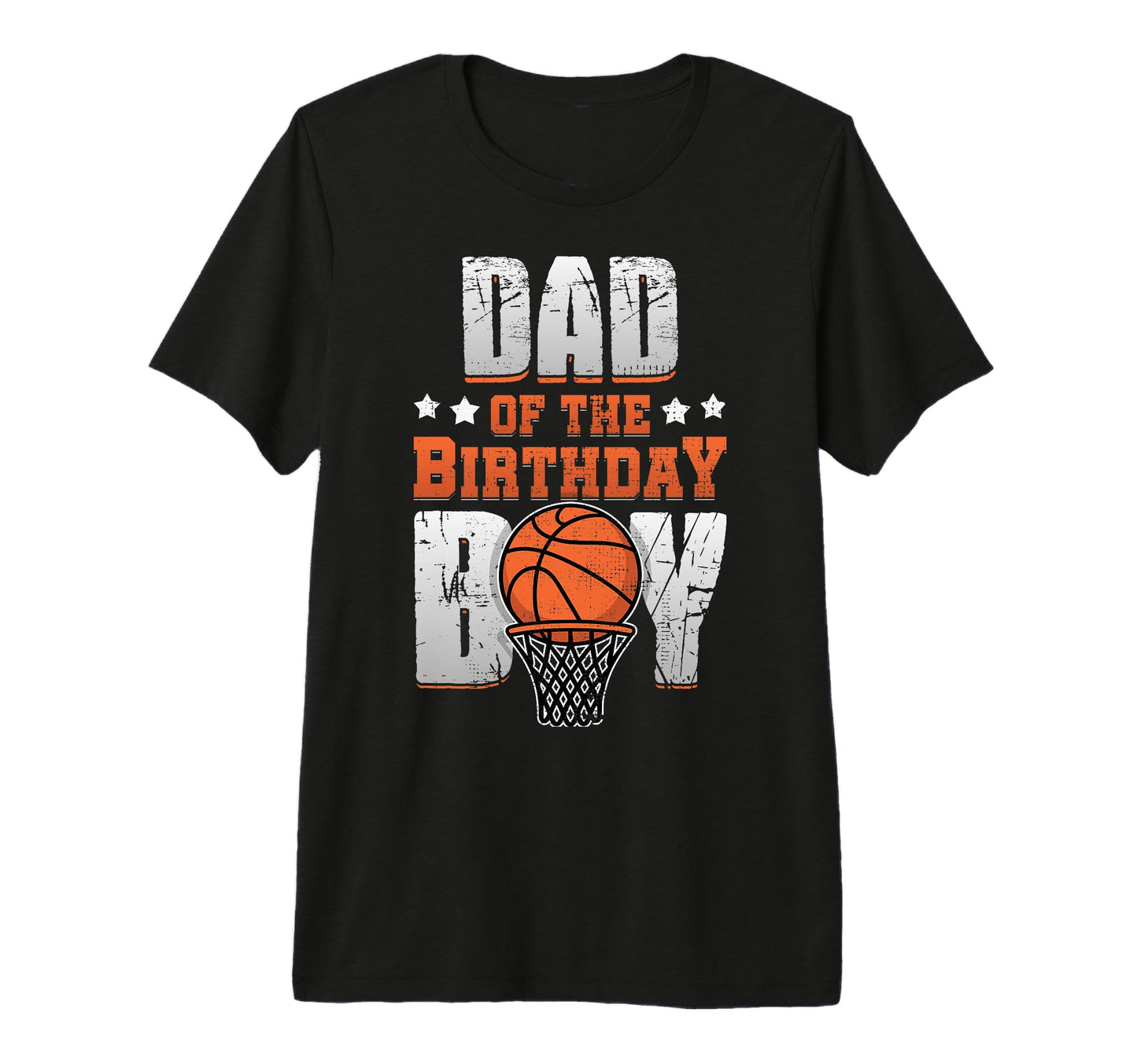 Dad Birthday Matching Basketball T-Shirt - Graphic Print Men Women - T-Shirt, Sweatshirt, Hoodie