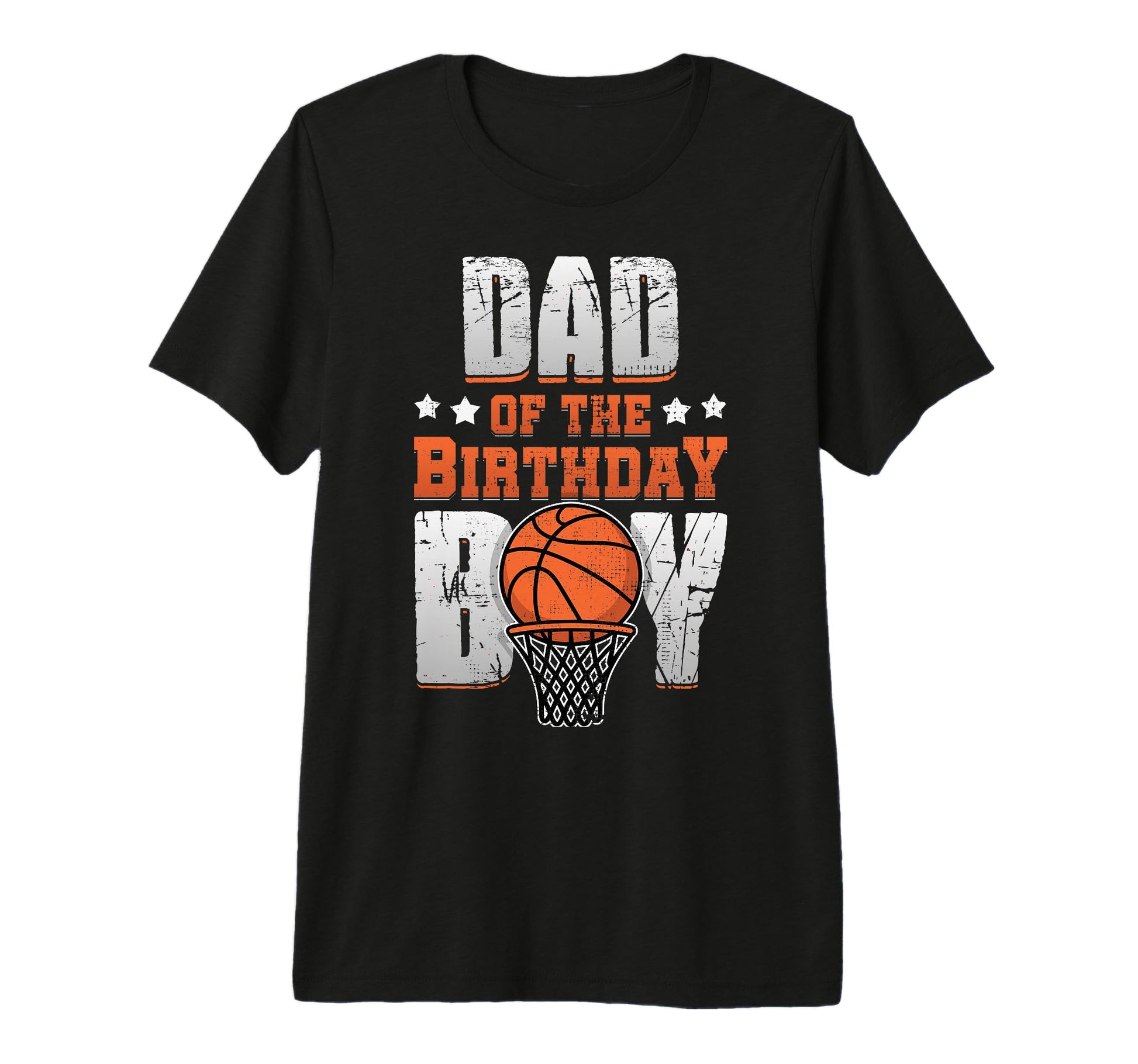 Dad Birthday Matching Basketball T-Shirt - Graphic Print Men Women - T-Shirt, Sweatshirt, Hoodie