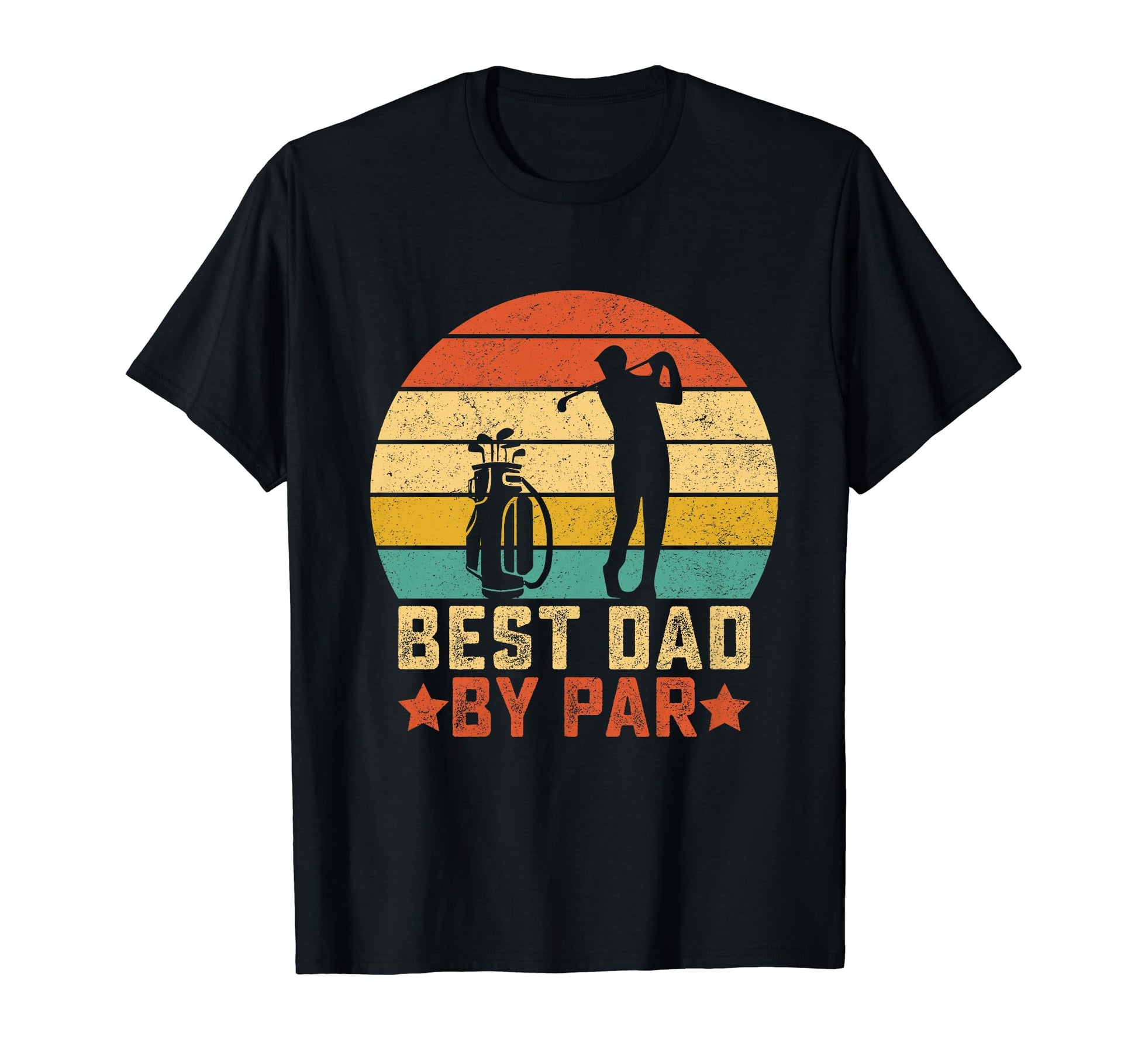 Funny Best Dad Par Fathers Day Golf Dad T-Shirt - Graphic Print for Adults - T-Shirt, Sweatshirt, Hoodie