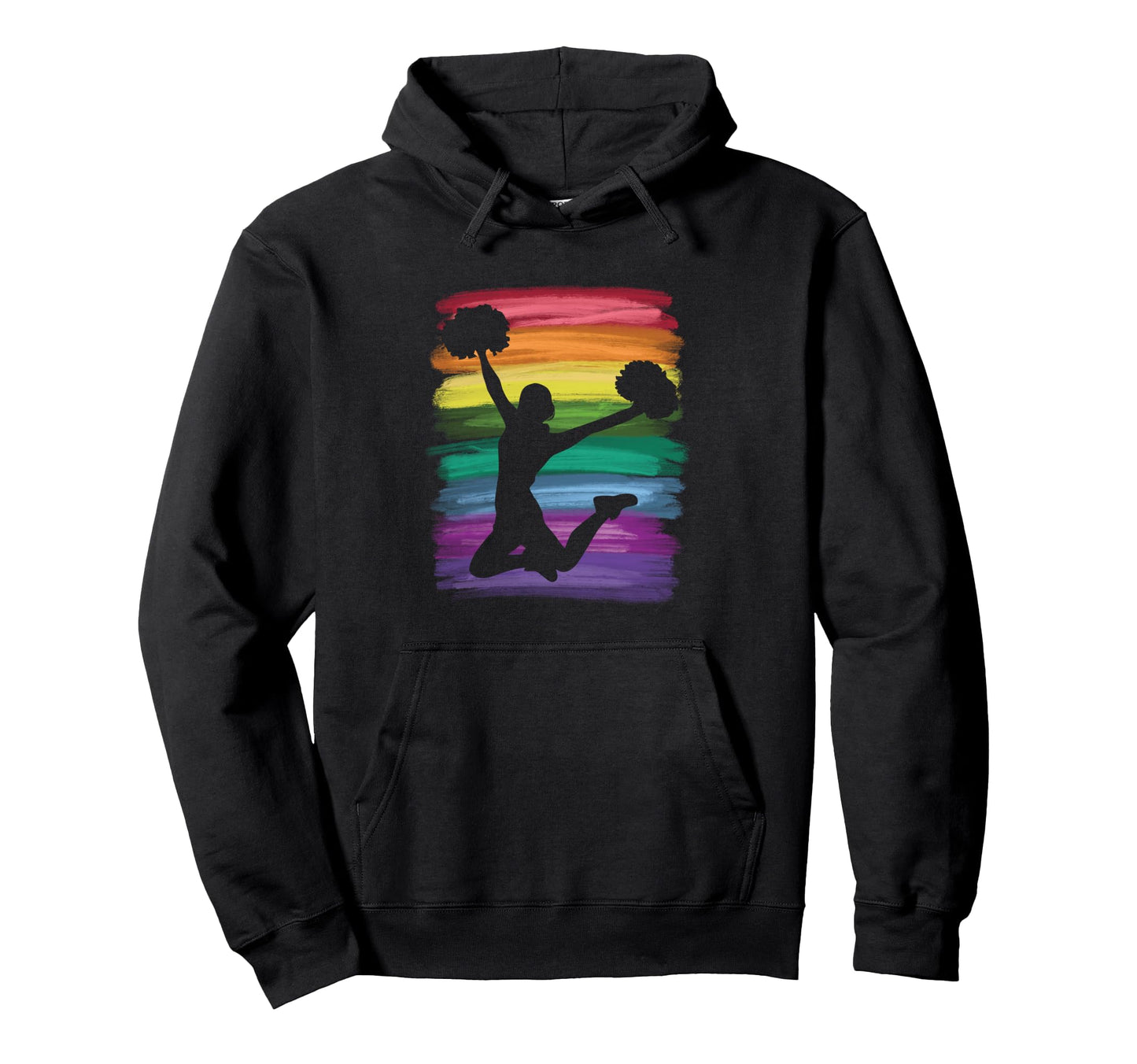 Cheerleader Cheer Mom Love Cheerleading Hoodie - Trendy Graphic Men Women - T-Shirt, Sweatshirt, Hoodie