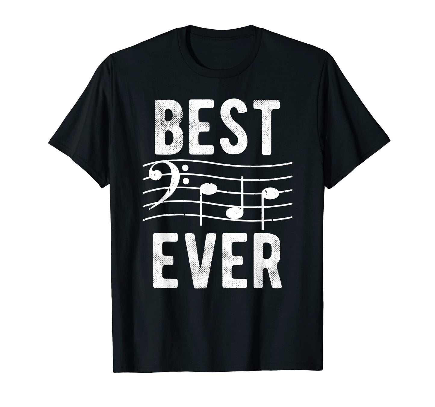 Best Dad Ever Chord Music Sheet Musician T-Shirt - Minimalist Print Unisex - T-Shirt, Sweatshirt, Hoodie