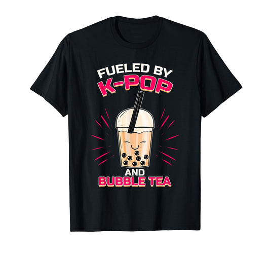 Bubble Tea Boba K Pop Music Lover T-Shirt - Novelty Apparel Men Women - T-Shirt, Sweatshirt, Hoodie