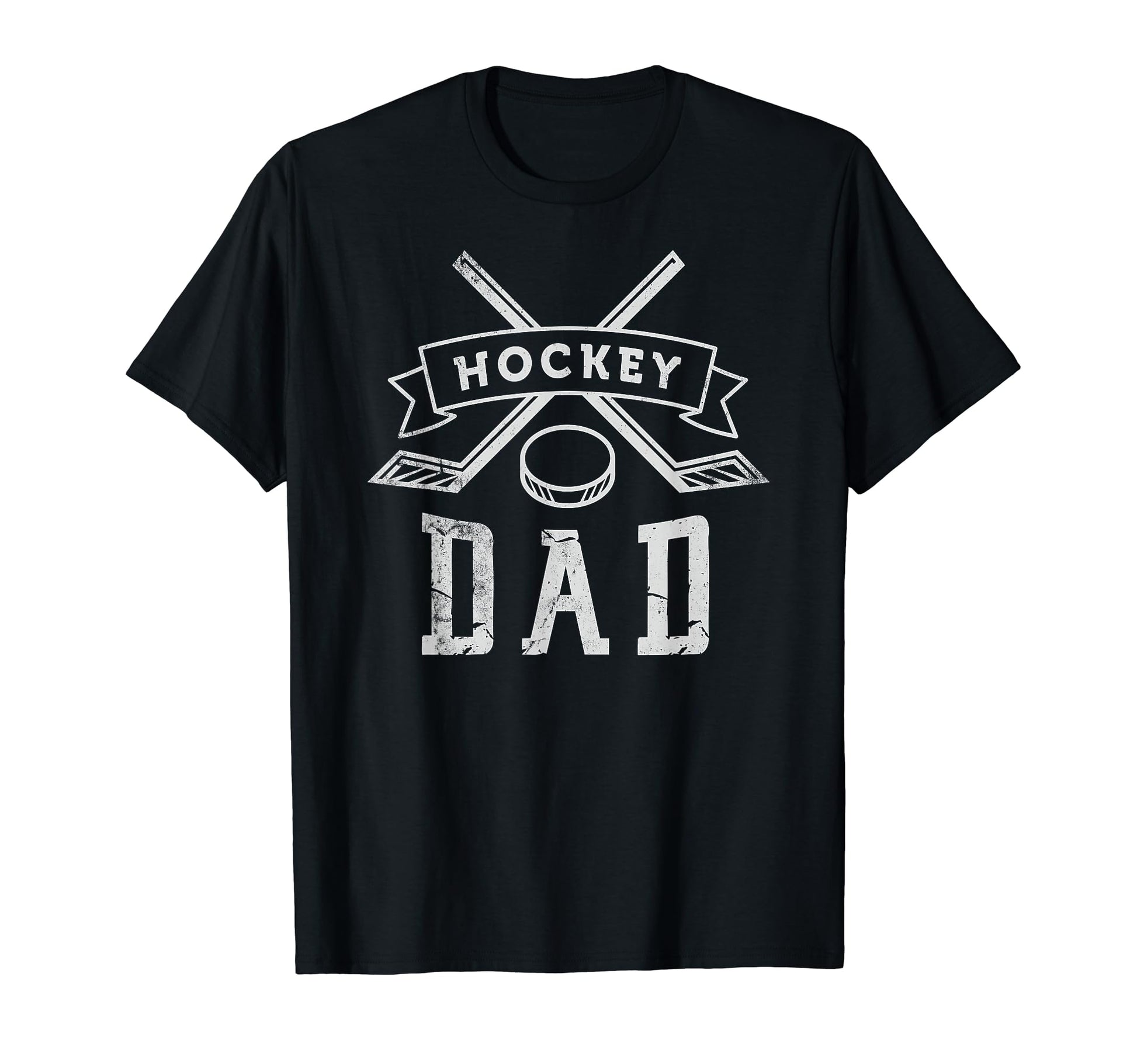 Mens Hockey Dad Proud Father Ice Hockey T-Shirt - Unique Graphic for Adults - T-Shirt, Sweatshirt, Hoodie