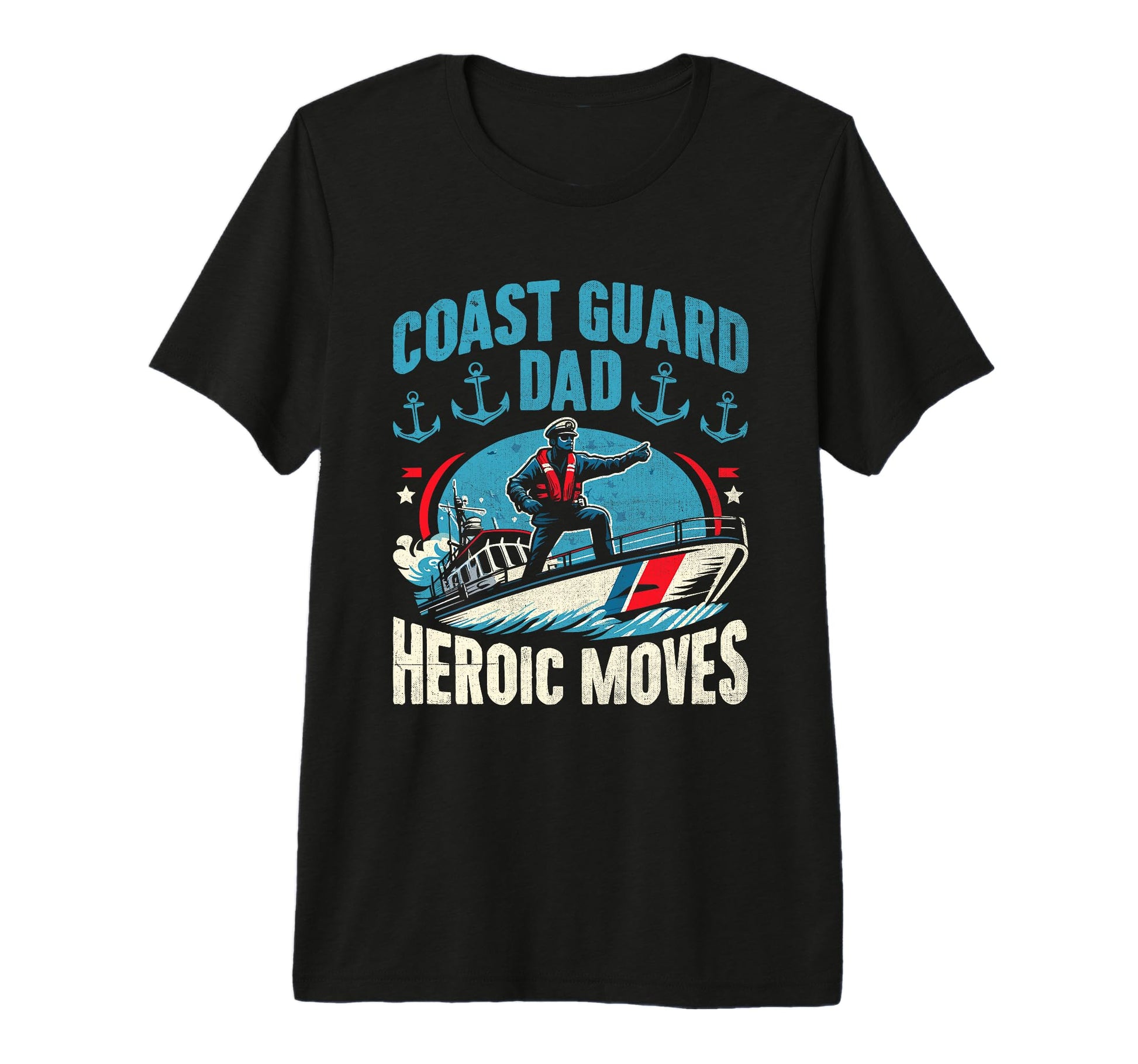 Coast Guard Dad Funny Proud Uscg T-Shirt - Streetwear Style Men Women - T-Shirt, Sweatshirt, Hoodie