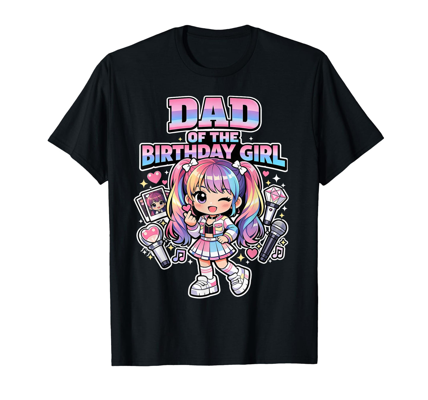 Dad Birthday Korean Popular Music K T-Shirt - Custom Art Print for Adults - T-Shirt, Sweatshirt, Hoodie