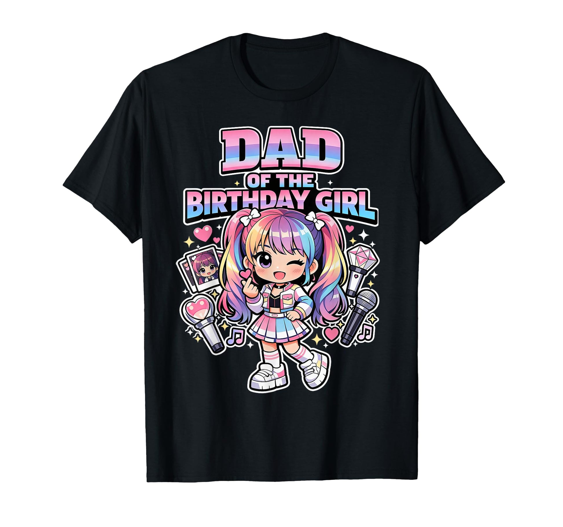 Dad Birthday Korean Popular Music K T-Shirt - Custom Art Print for Adults - T-Shirt, Sweatshirt, Hoodie
