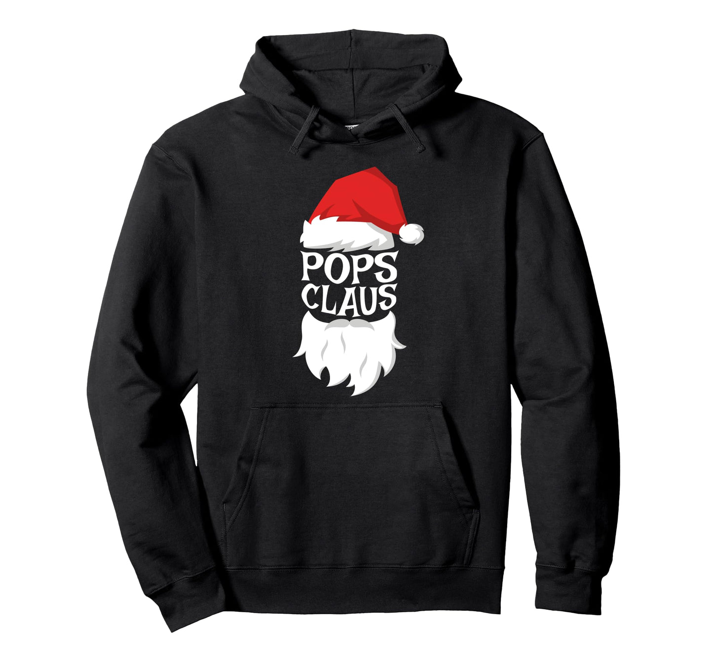 Pops Claus Santa Pops Hoodie - Custom Art Print Men Women - T-Shirt, Sweatshirt, Hoodie