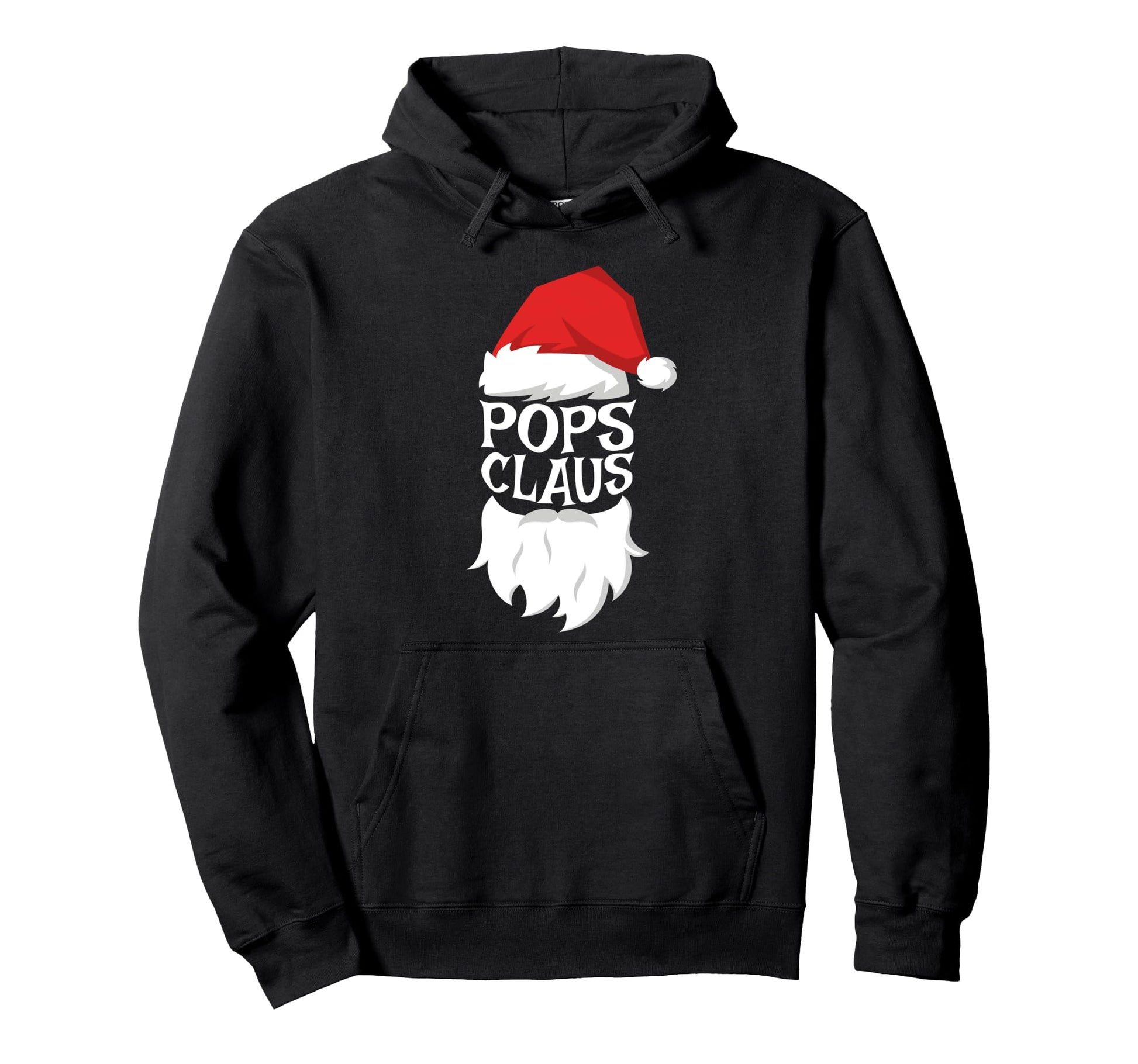 Pops Claus Santa Pops Hoodie - Custom Art Print Men Women - T-Shirt, Sweatshirt, Hoodie