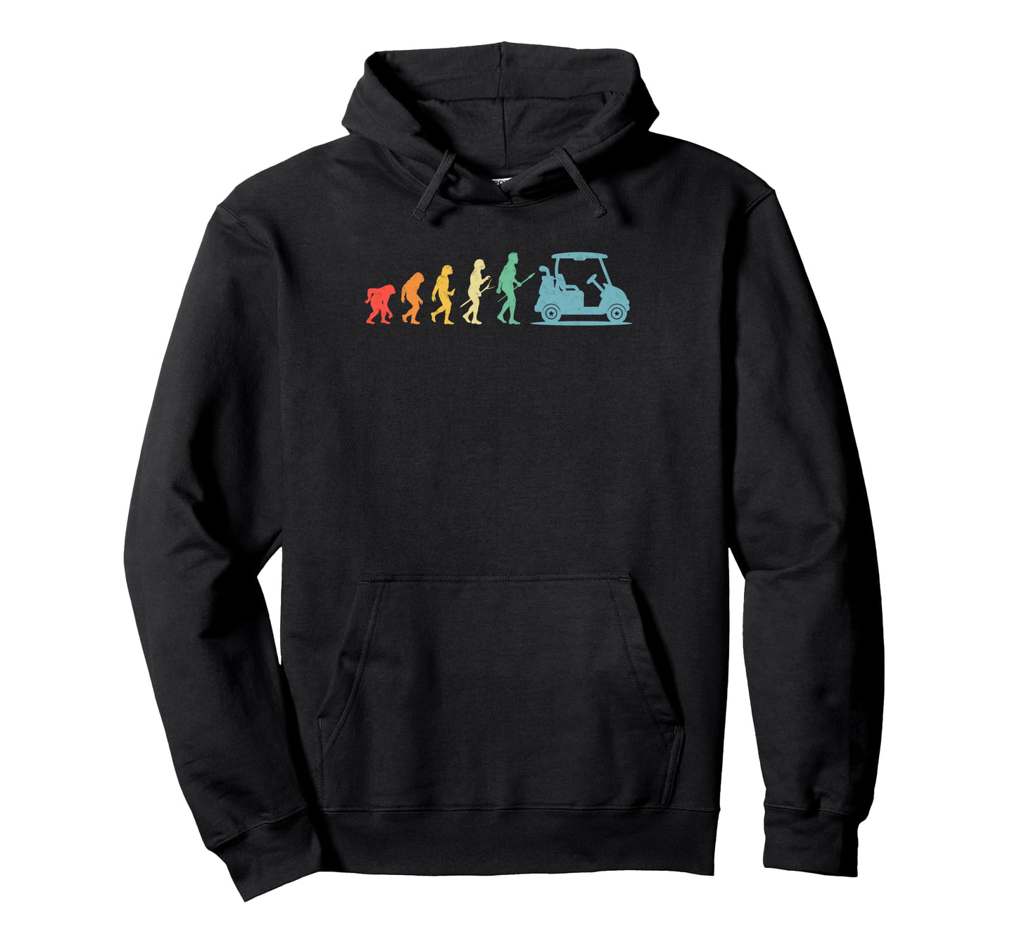 Evolution Golf Cart Player Vibes Hoodie - Casual Everyday Wear for Adults - T-Shirt, Sweatshirt, Hoodie
