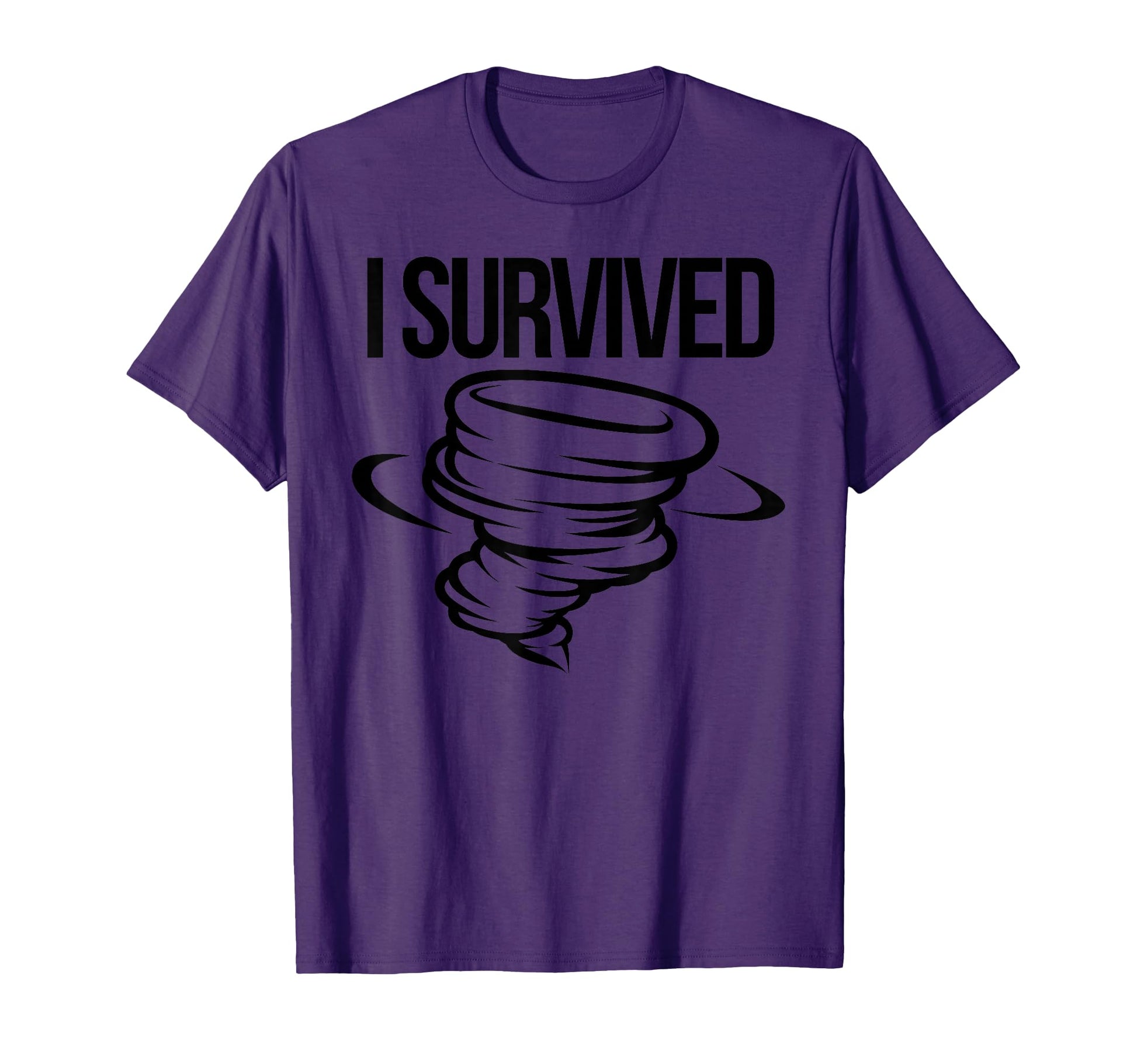 I Survived Tornado Storm Trending T-Shirt - Fun Novelty Design Unisex - T-Shirt, Sweatshirt, Hoodie