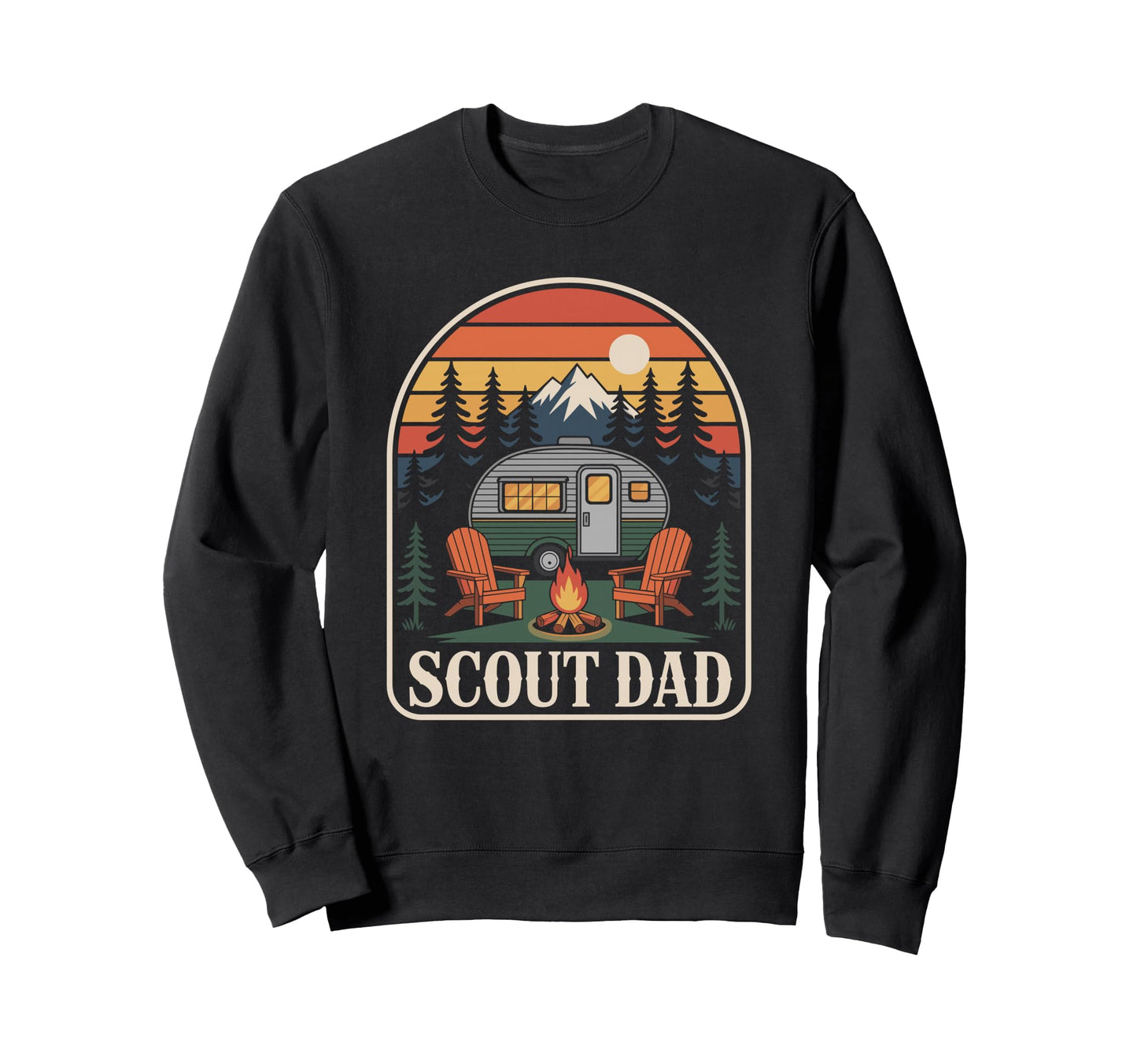 Camping Lover And Outdoor Sweatshirt - Fun Novelty Design Men Women - T-Shirt, Sweatshirt, Hoodie