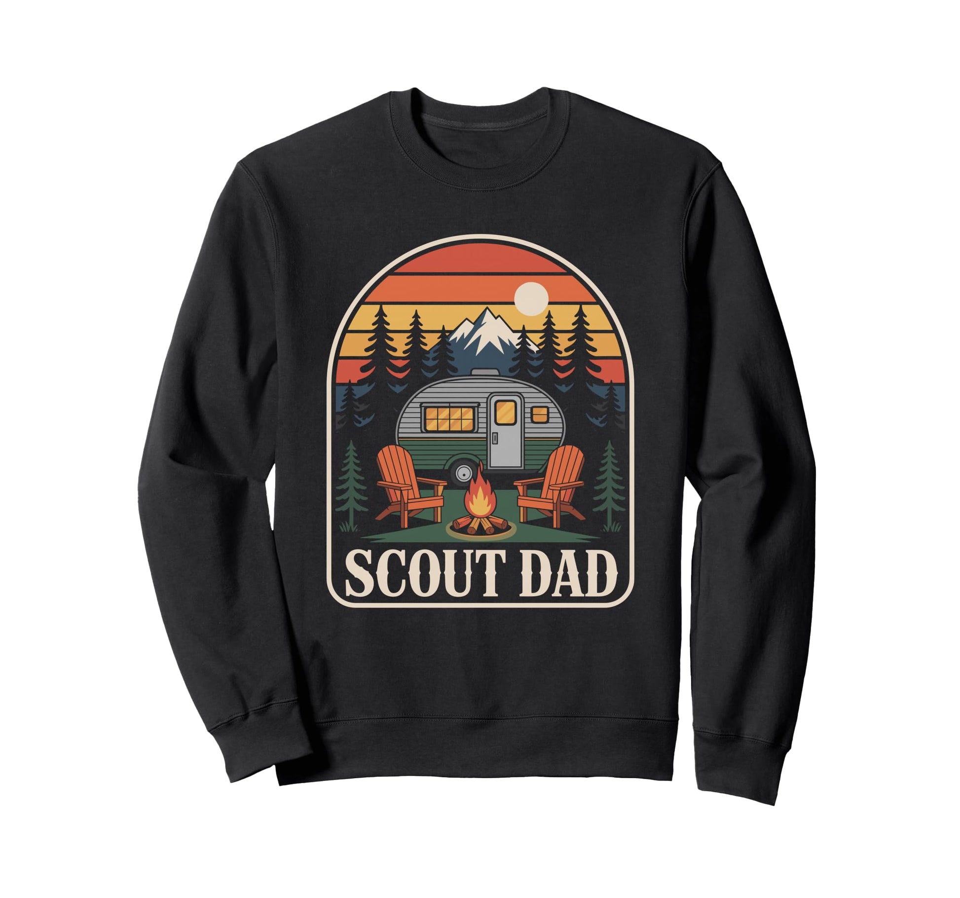 Camping Lover And Outdoor Sweatshirt - Fun Novelty Design Men Women - T-Shirt, Sweatshirt, Hoodie