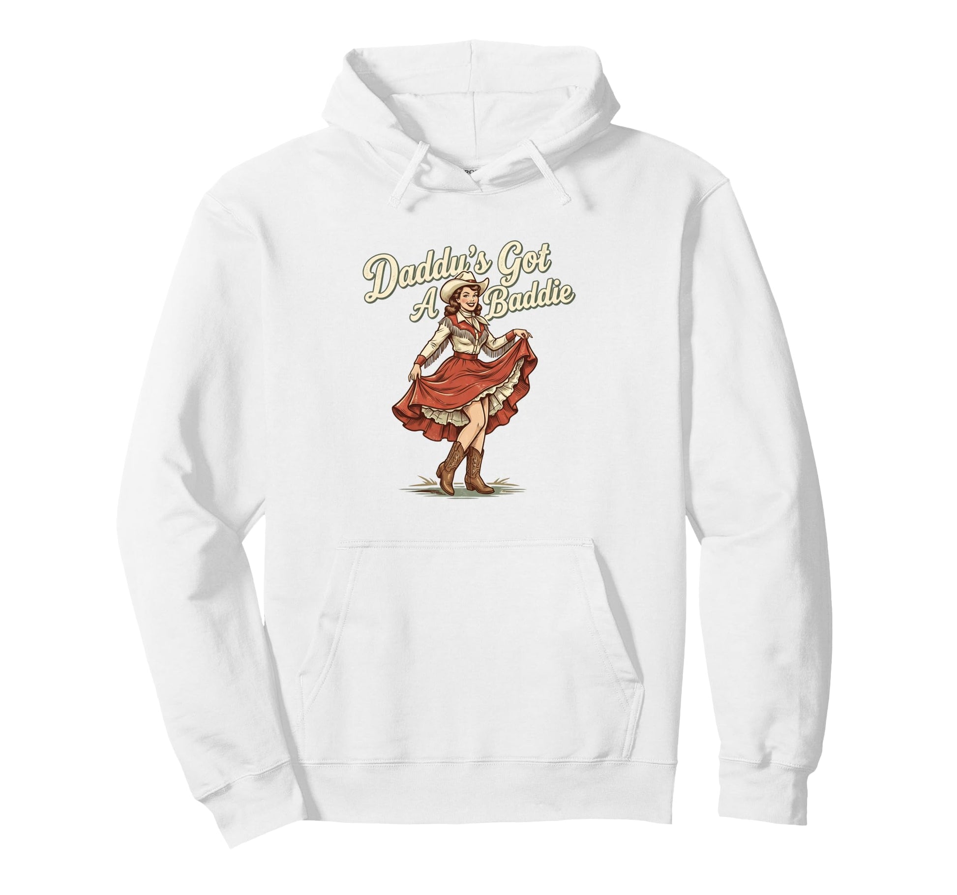 Daddys Got Baddie Funny Husband Dad Fathers Hoodie - Trendy Graphic Unisex - T-Shirt, Sweatshirt, Hoodie