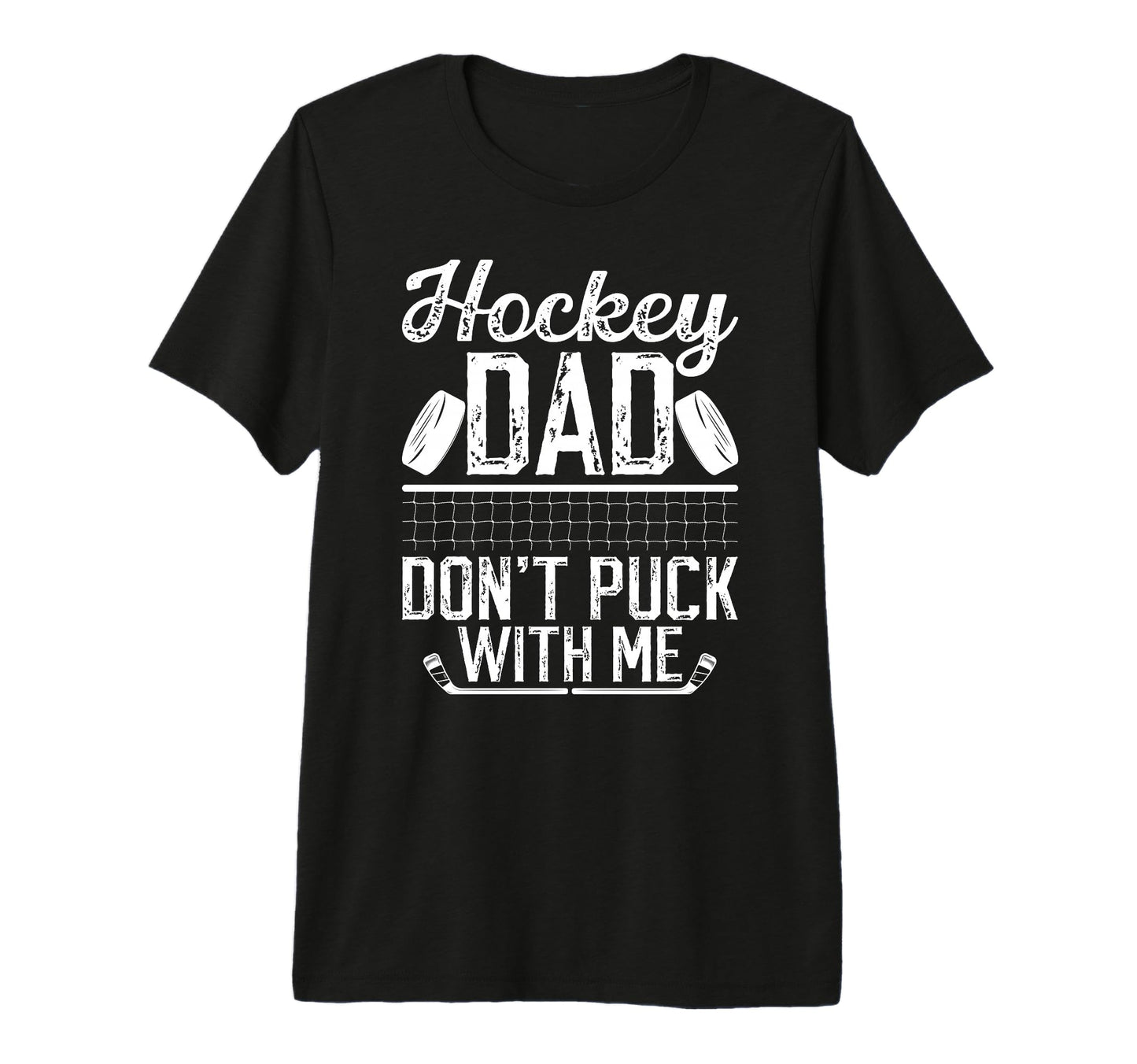 Mens Hockey Dad Hockey Player Funny T-Shirt - Custom Art Print Men Women - T-Shirt, Sweatshirt, Hoodie