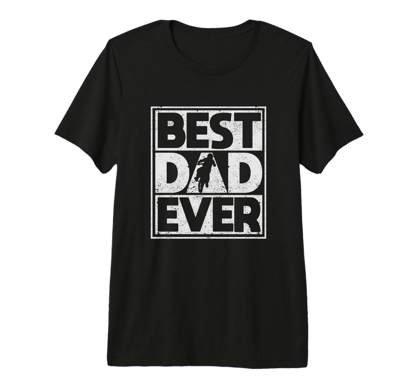 Best Dad Ever Moto Dirt Bike Motocross T-Shirt - Custom Art Print Unisex - T-Shirt, Sweatshirt, Hoodie
