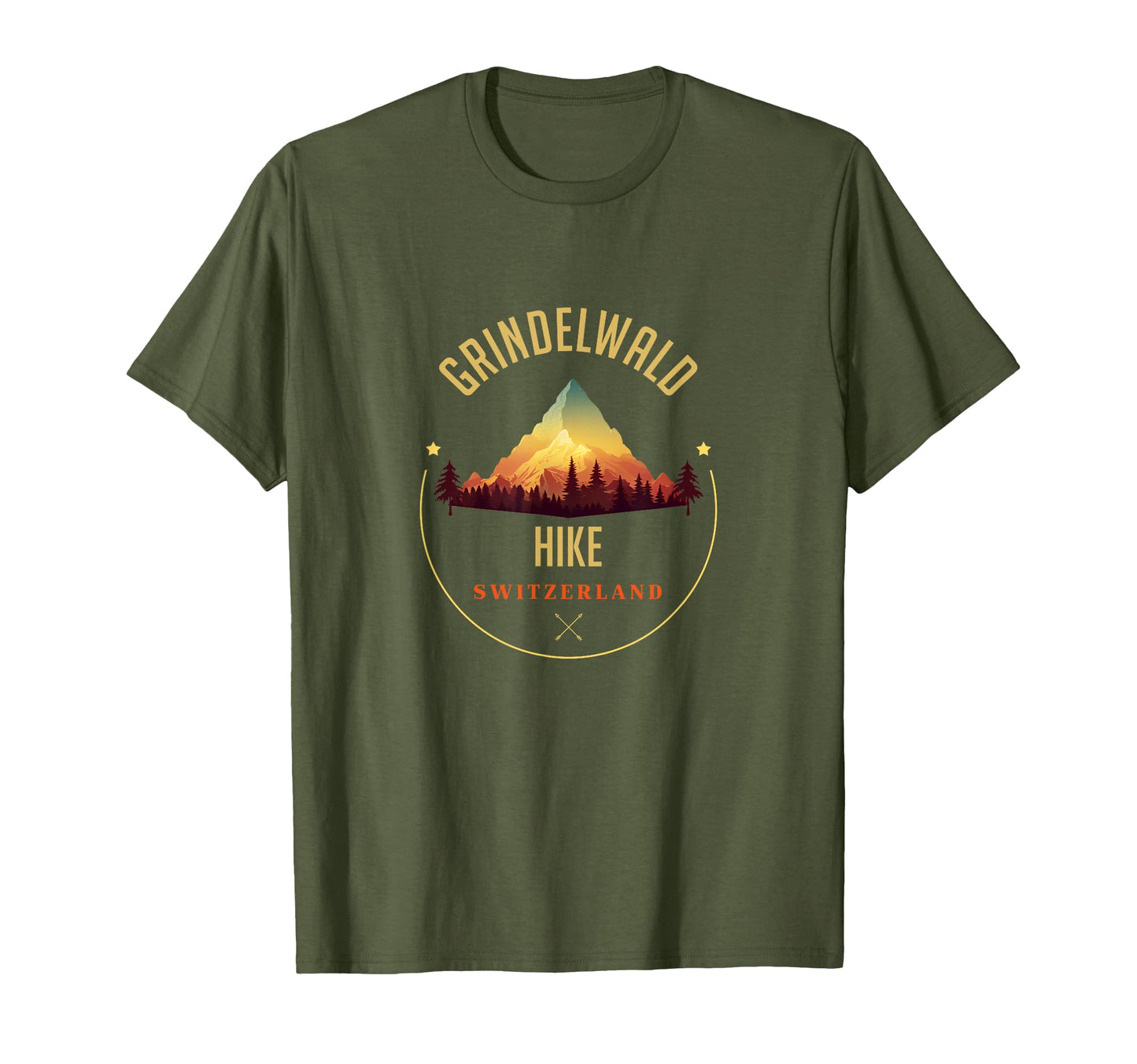 Grindelwald Souvenir Grindelwald T-Shirt - Fun Novelty Design Men Women - T-Shirt, Sweatshirt, Hoodie