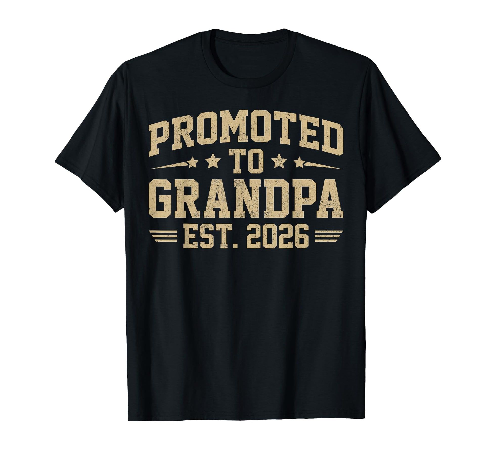 Mens Promoted To Grandpa Est 2026 T-Shirt - Novelty Apparel Men Women - T-Shirt, Sweatshirt, Hoodie