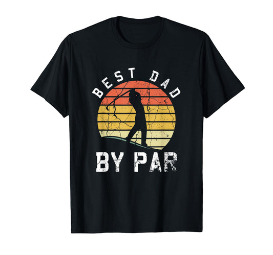 Best Dad Par Golf Player Golfer Golfing T-Shirt - Minimalist Print Unisex - T-Shirt, Sweatshirt, Hoodie