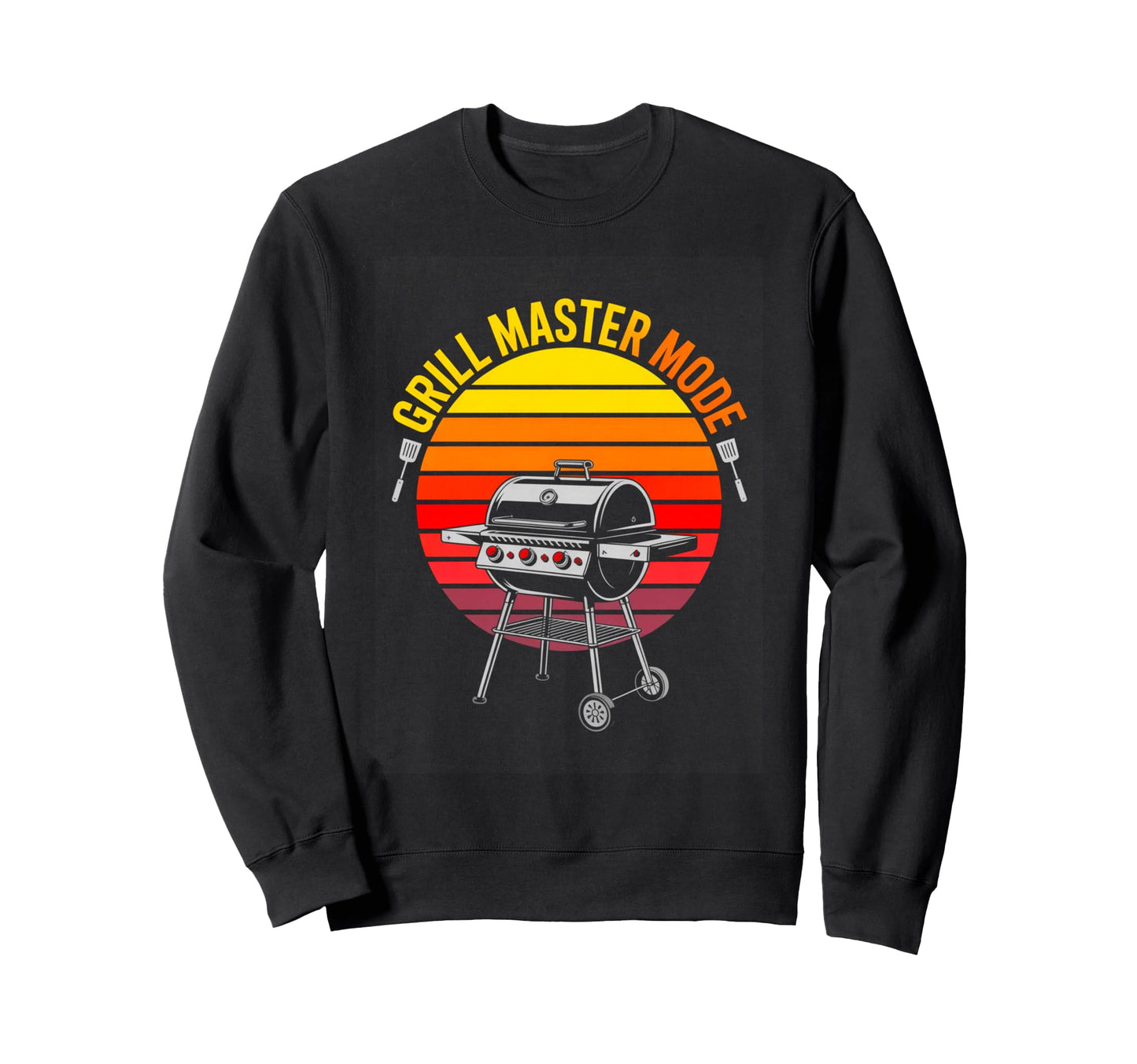 Mode Bbq Barbecue Pit Boss Dad Sweatshirt - Fun Novelty Design Men Women - T-Shirt, Sweatshirt, Hoodie
